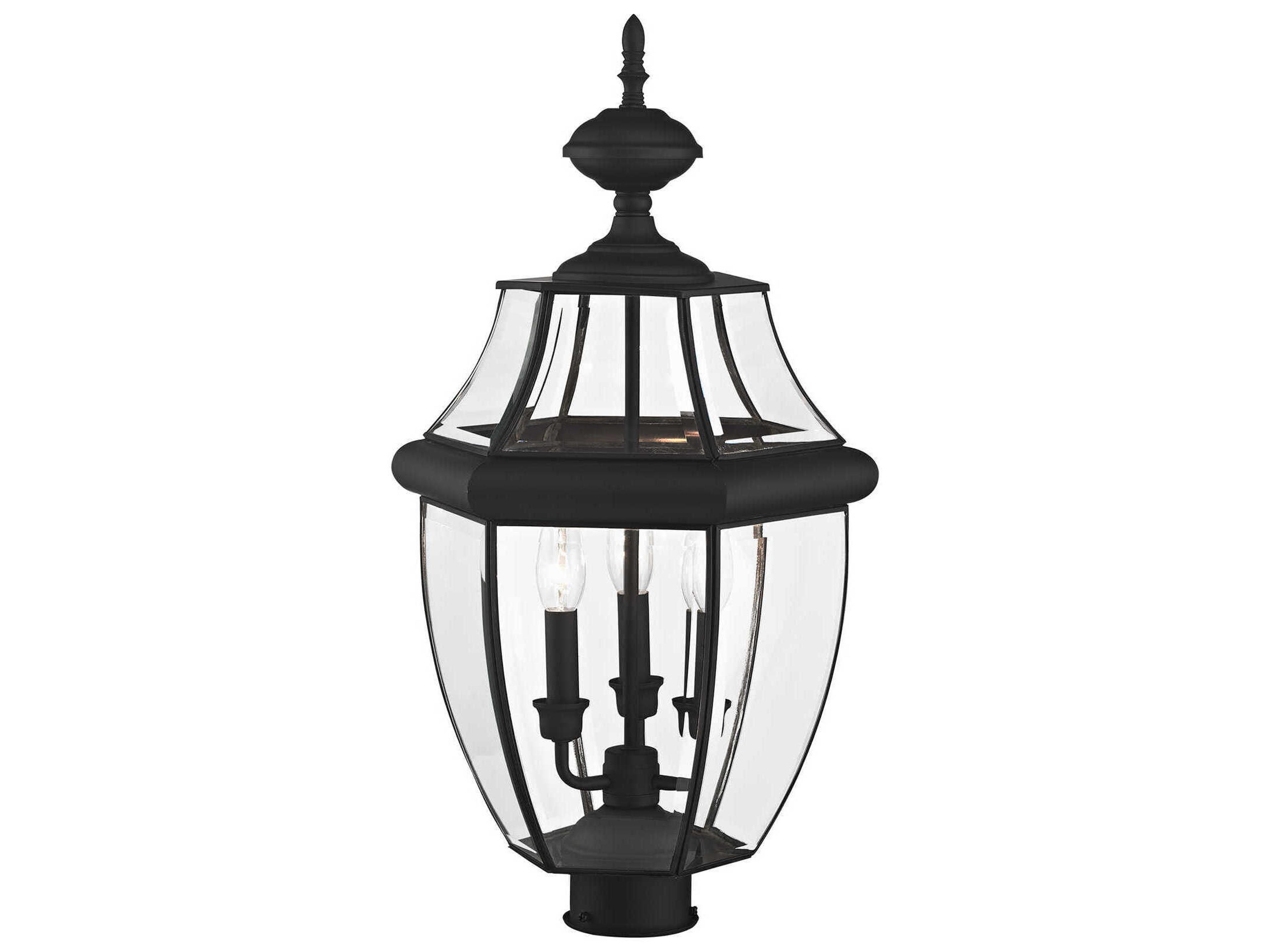 Livex Lighting Monterey 3 - Light Outdoor Post Light