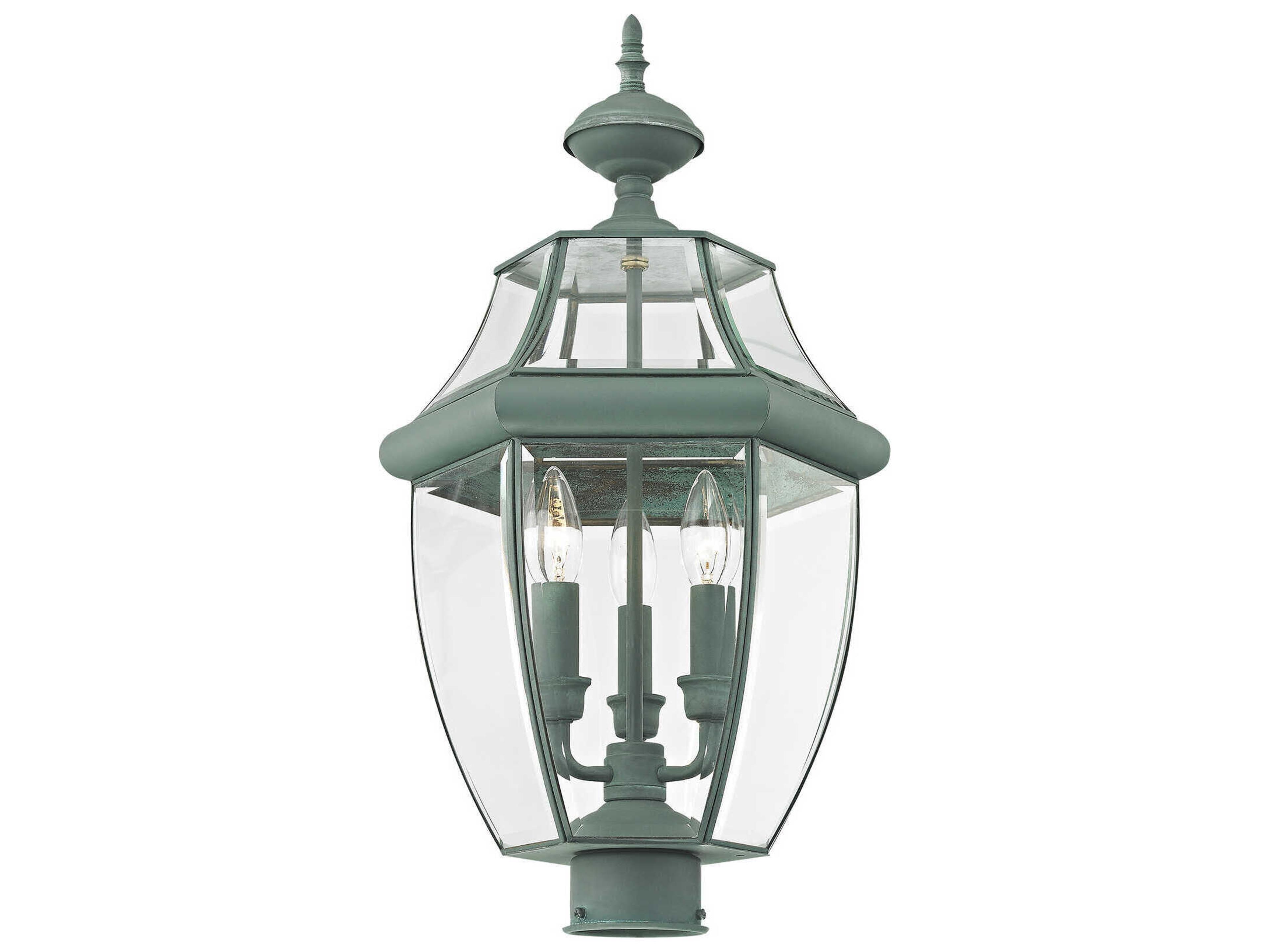 Livex Lighting Monterey 3 - Light Outdoor Post Light