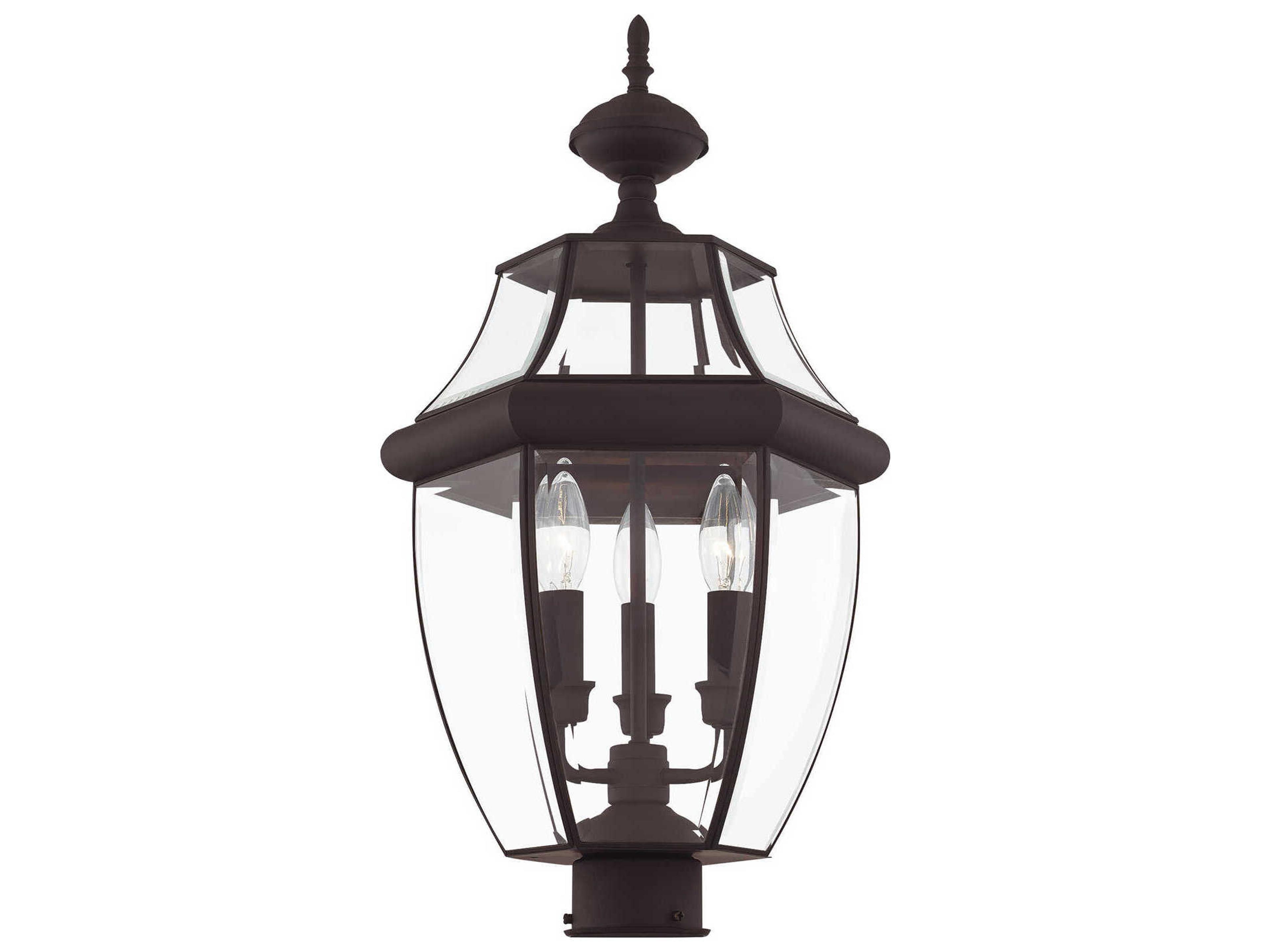 Livex Lighting Monterey 3 - Light Outdoor Post Light