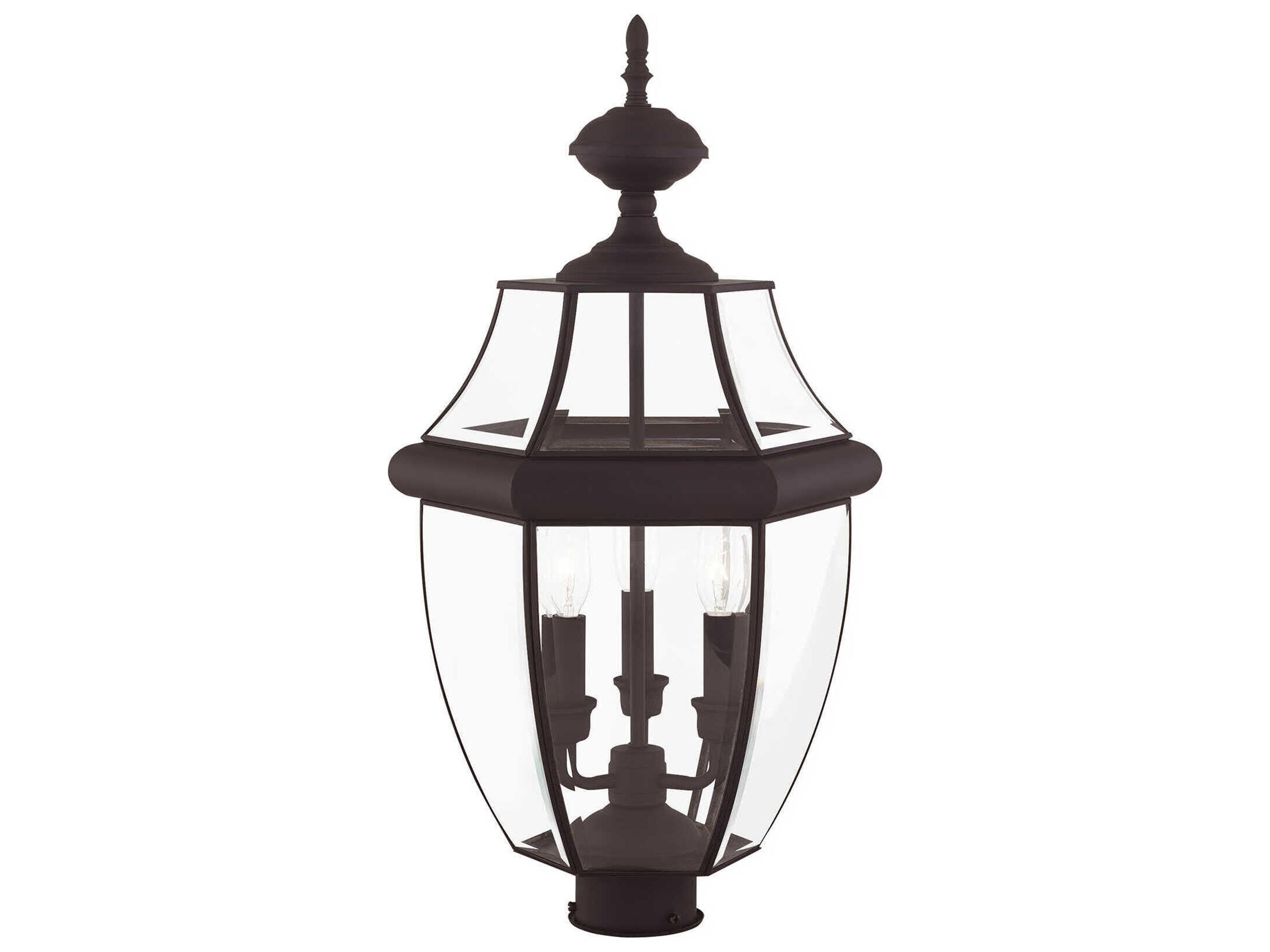 Livex Lighting Monterey 3 - Light Outdoor Post Light