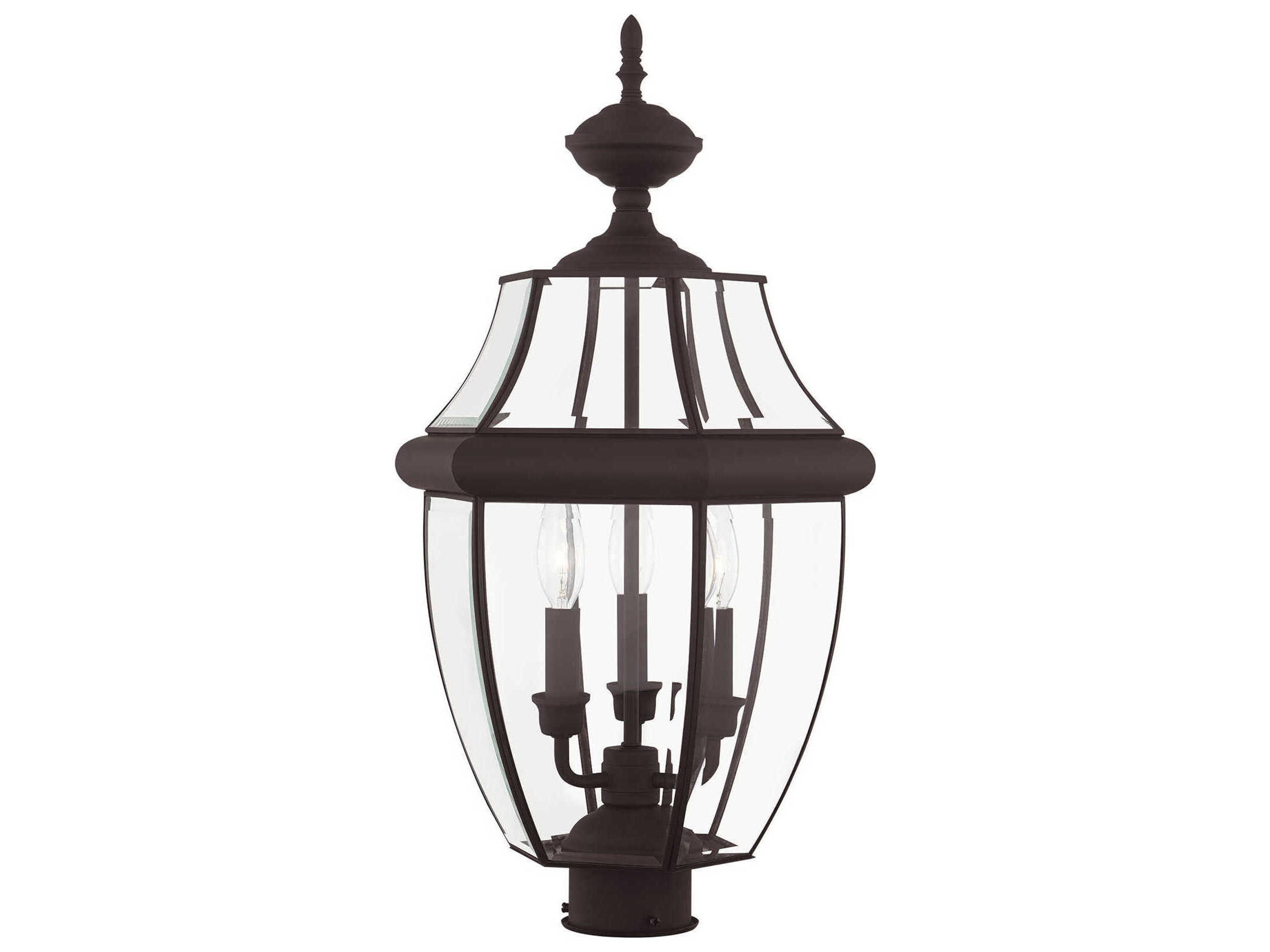 Livex Lighting Monterey 3 - Light Outdoor Post Light