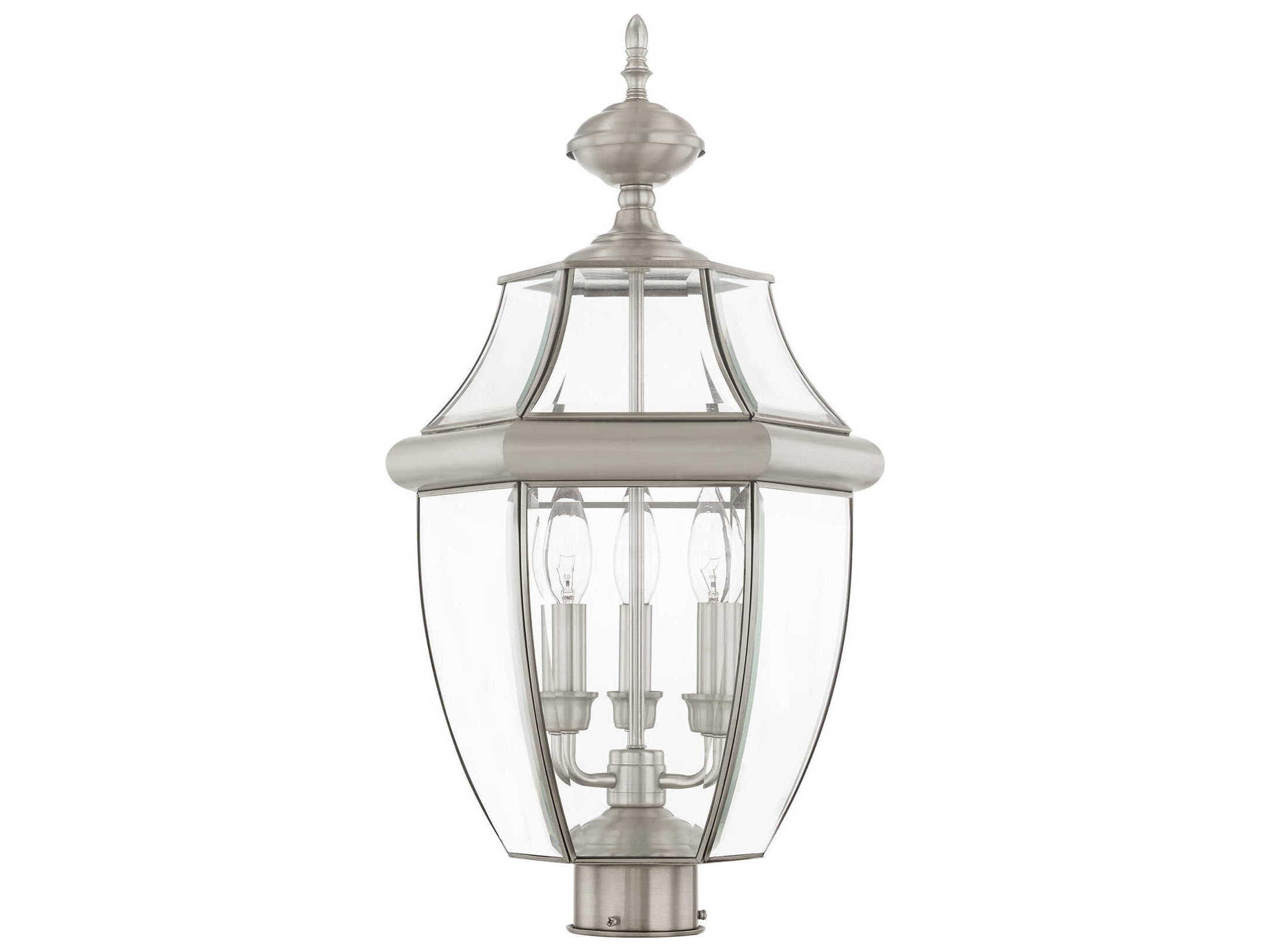 Livex Lighting Monterey 3 - Light Outdoor Post Light