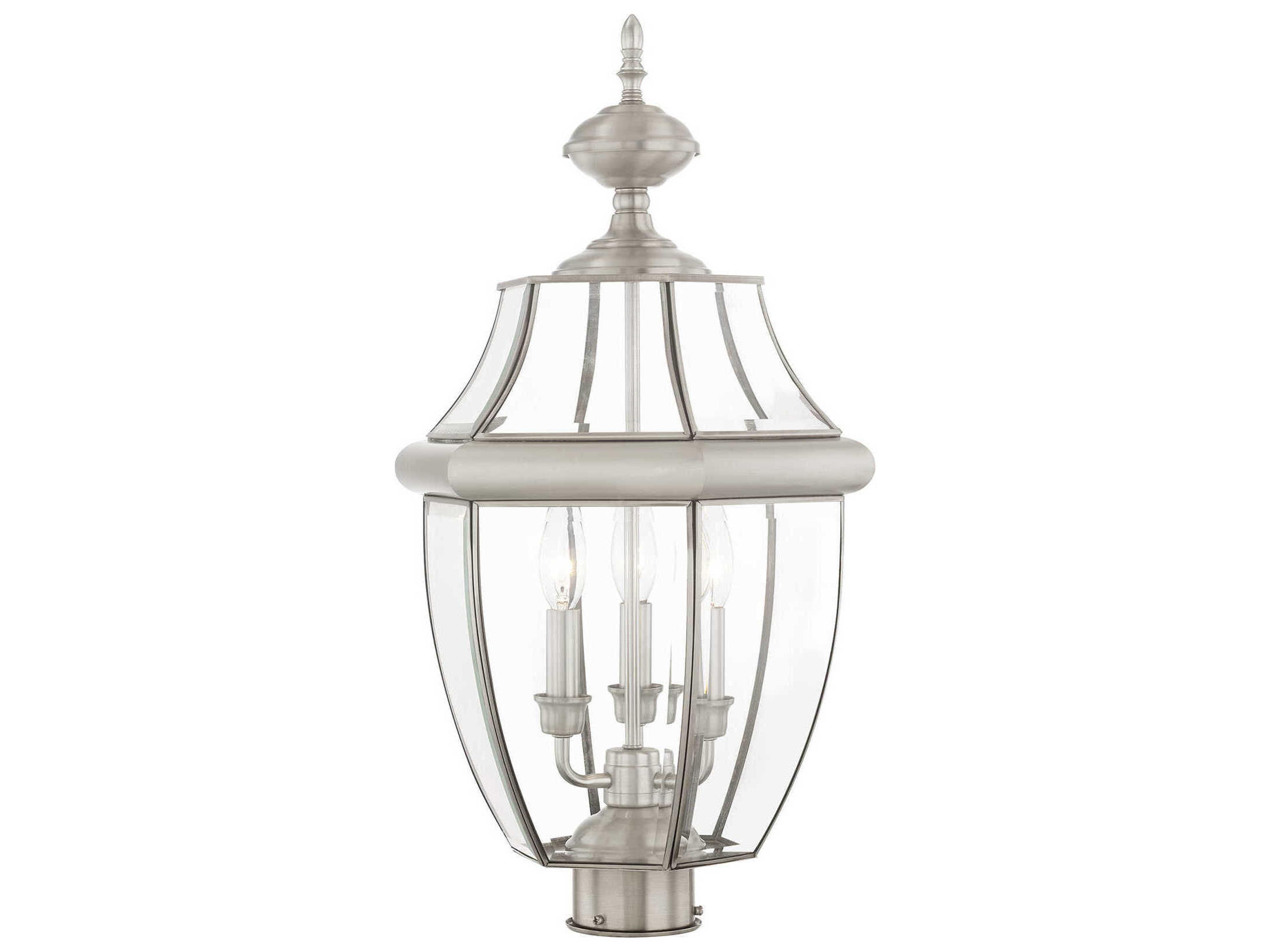 Livex Lighting Monterey 3 - Light Outdoor Post Light