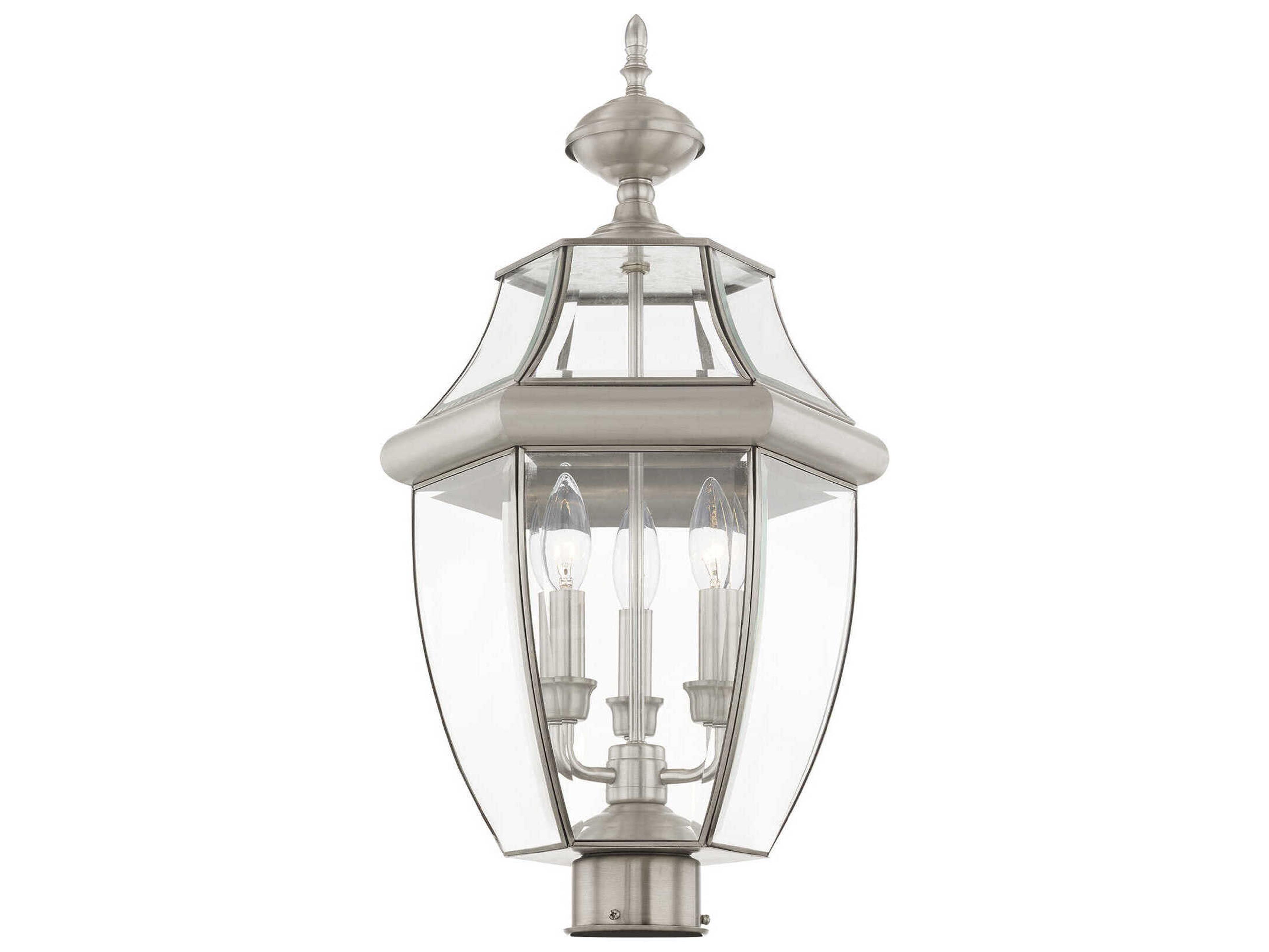 Livex Lighting Monterey 3 - Light Outdoor Post Light