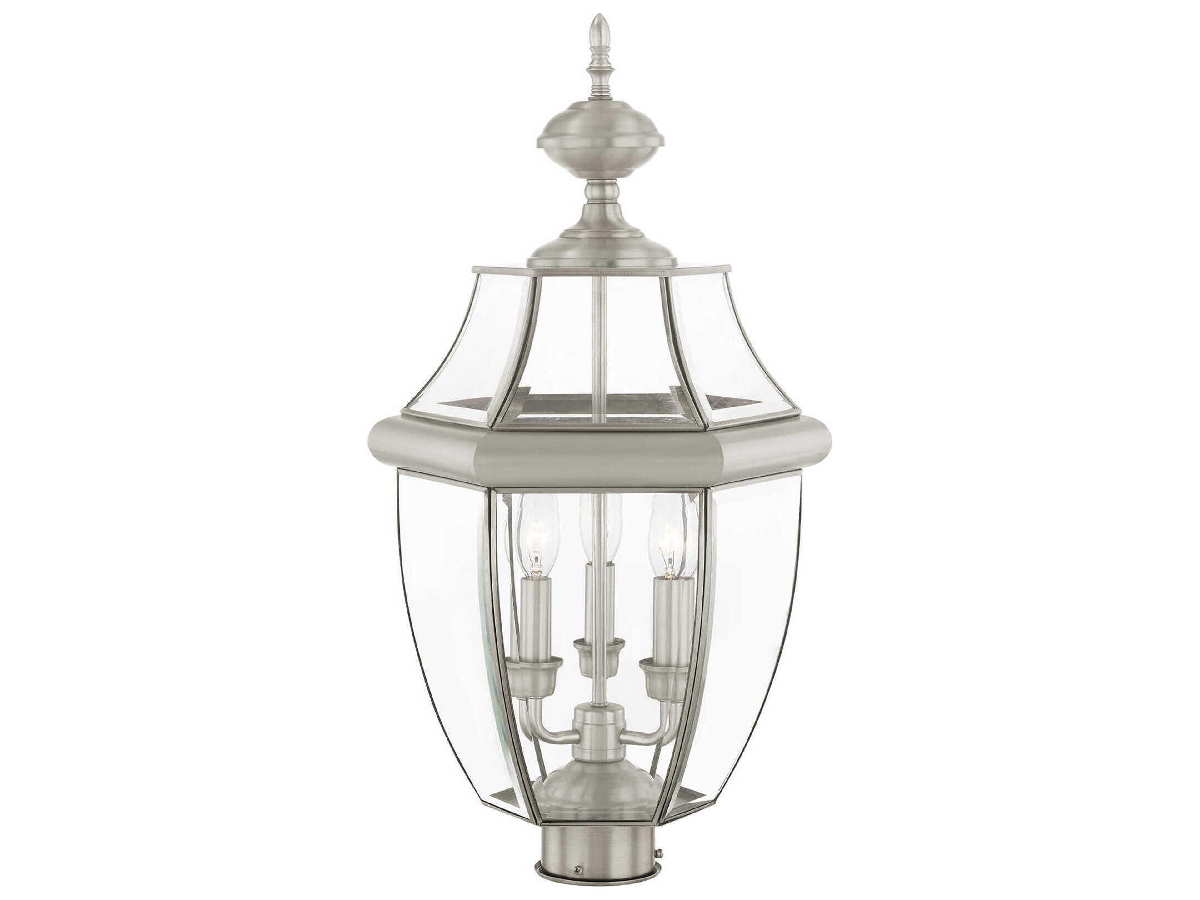 Livex Lighting Monterey 3 - Light Outdoor Post Light