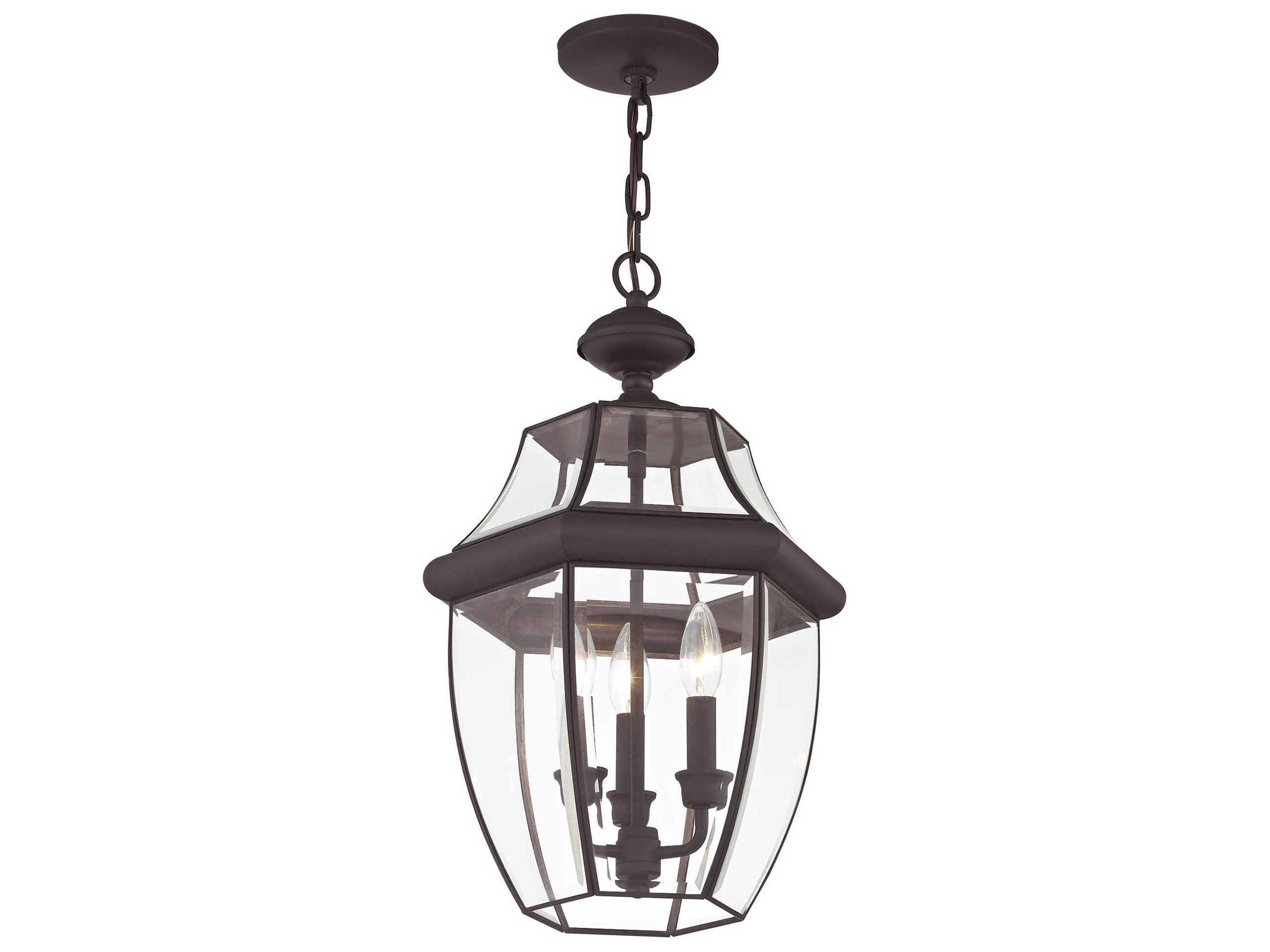 Livex Lighting Monterey 3 - Light Outdoor Hanging Light