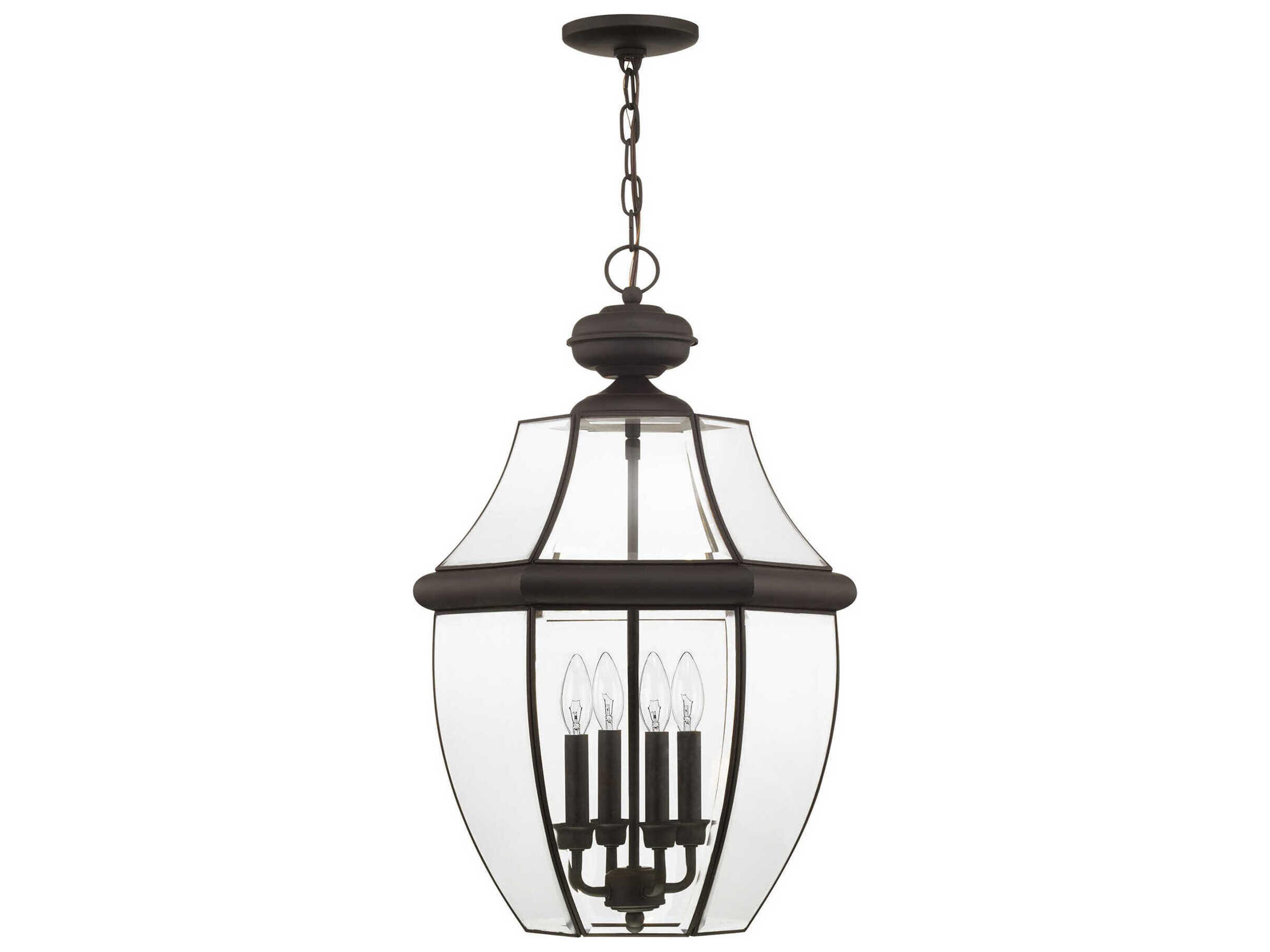 Livex Lighting Monterey 4 - Light Outdoor Hanging Light