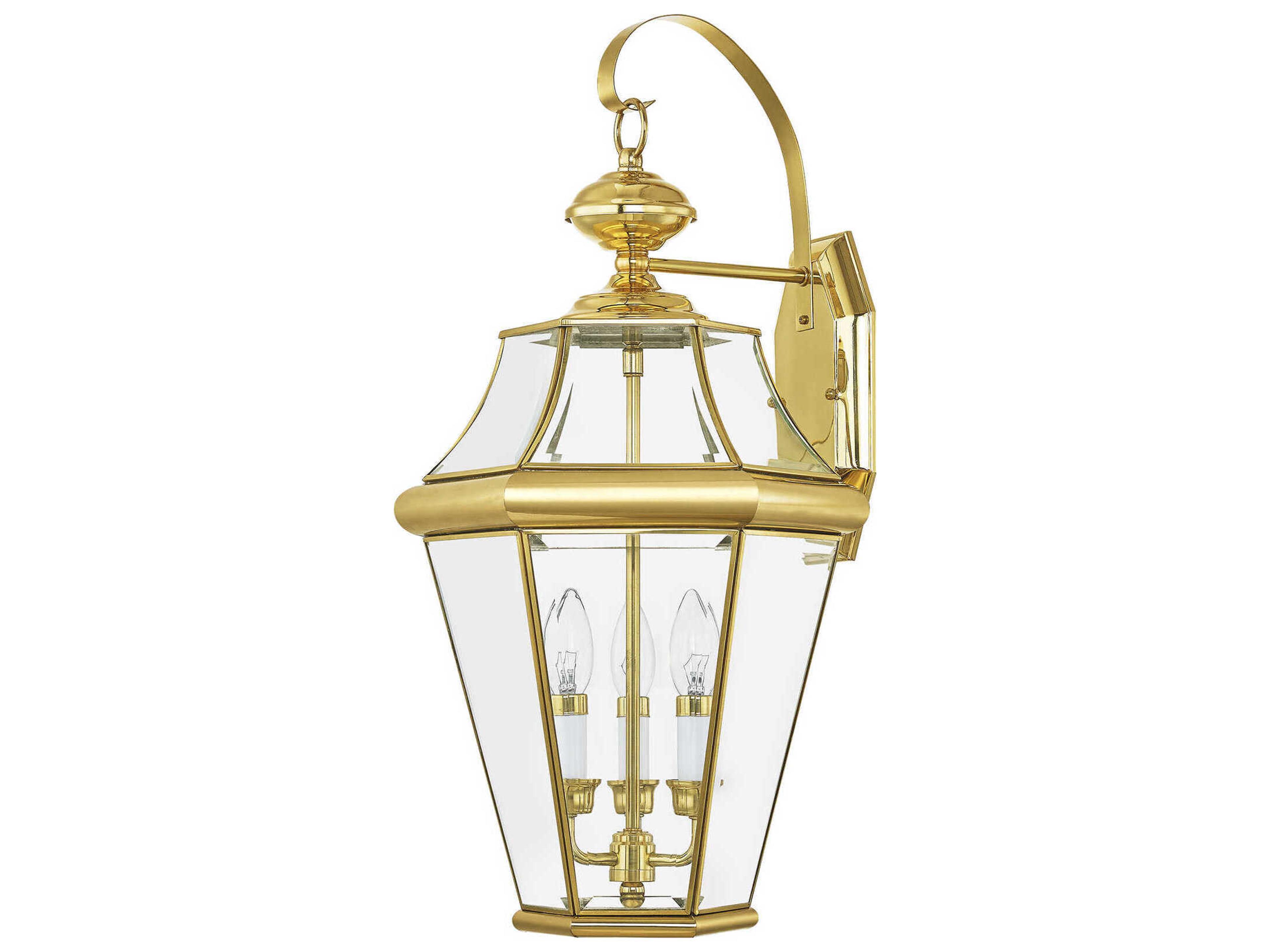 Livex Lighting Georgetown 3 - Light Outdoor Wall Light