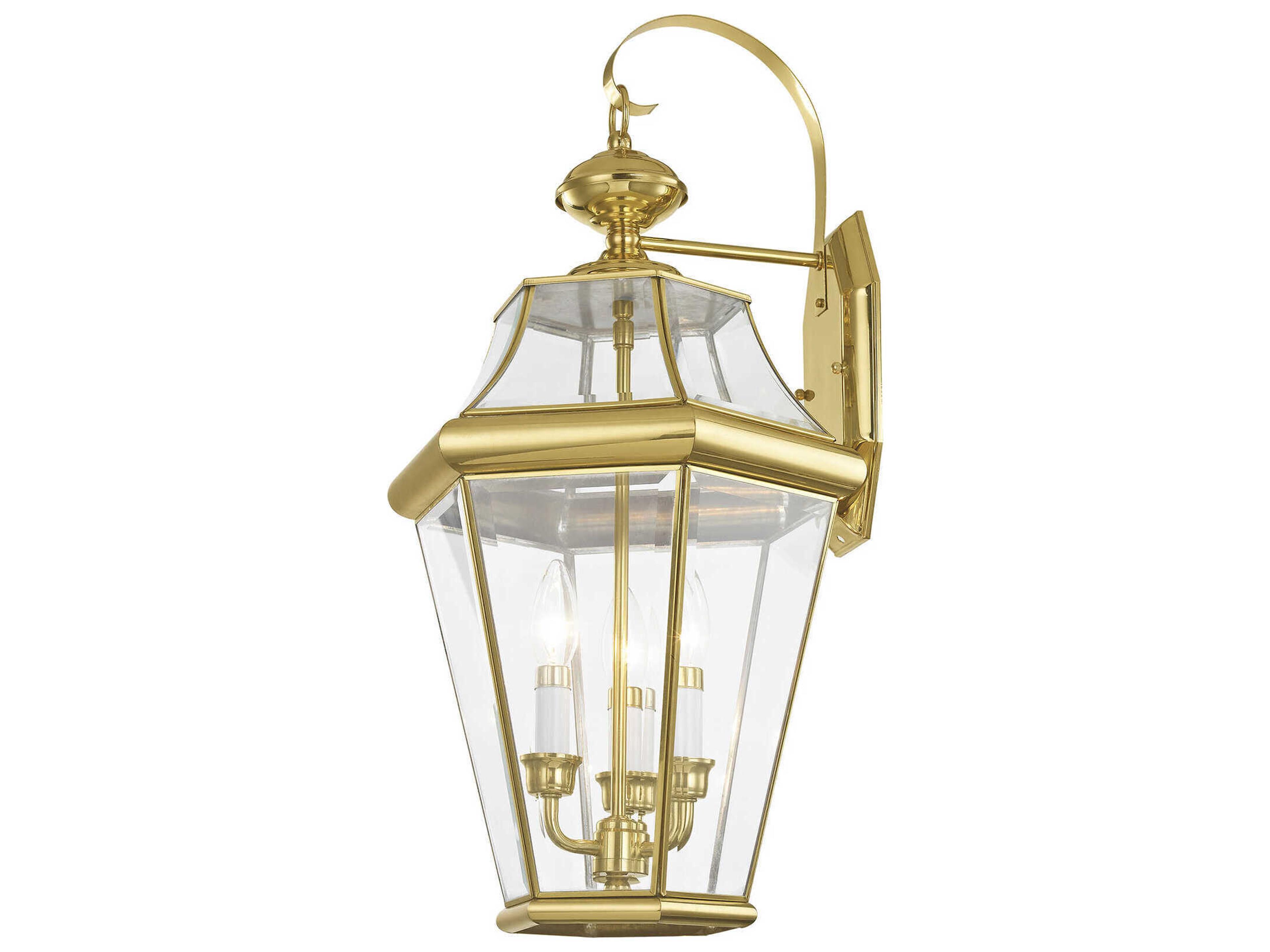 Livex Lighting Georgetown 3 - Light Outdoor Wall Light