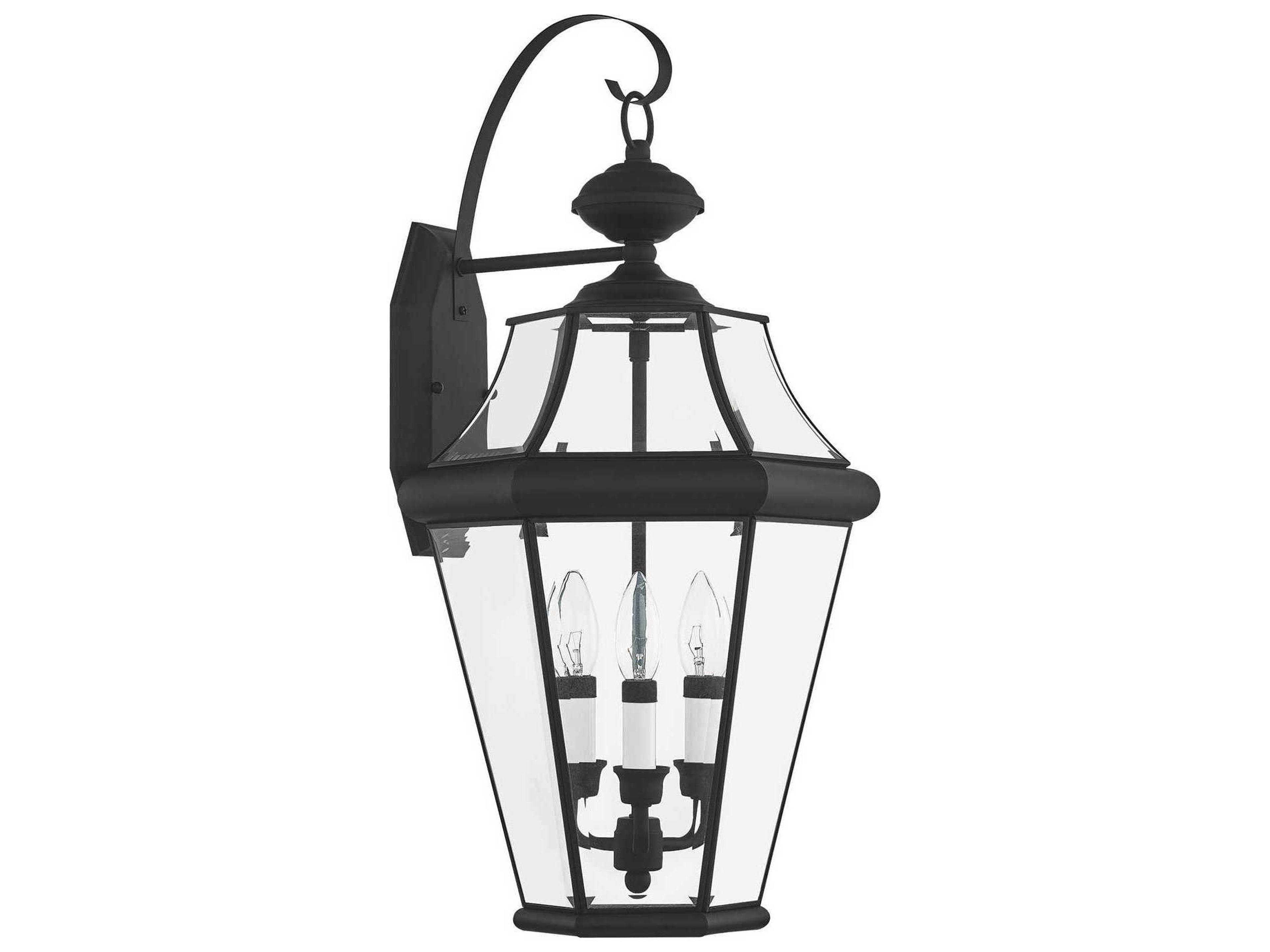 Livex Lighting Georgetown 3 - Light Outdoor Wall Light