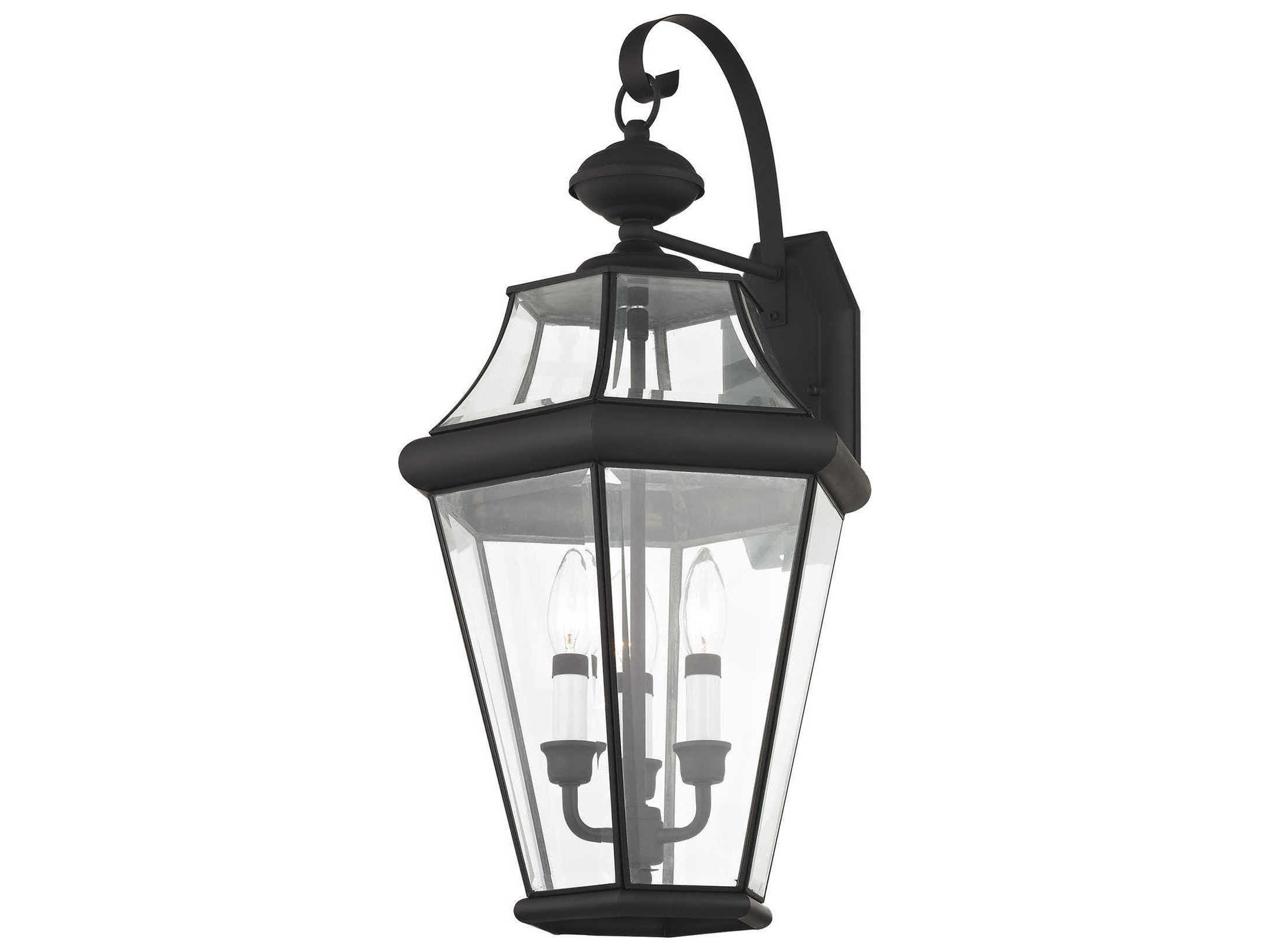 Livex Lighting Georgetown 3 - Light Outdoor Wall Light