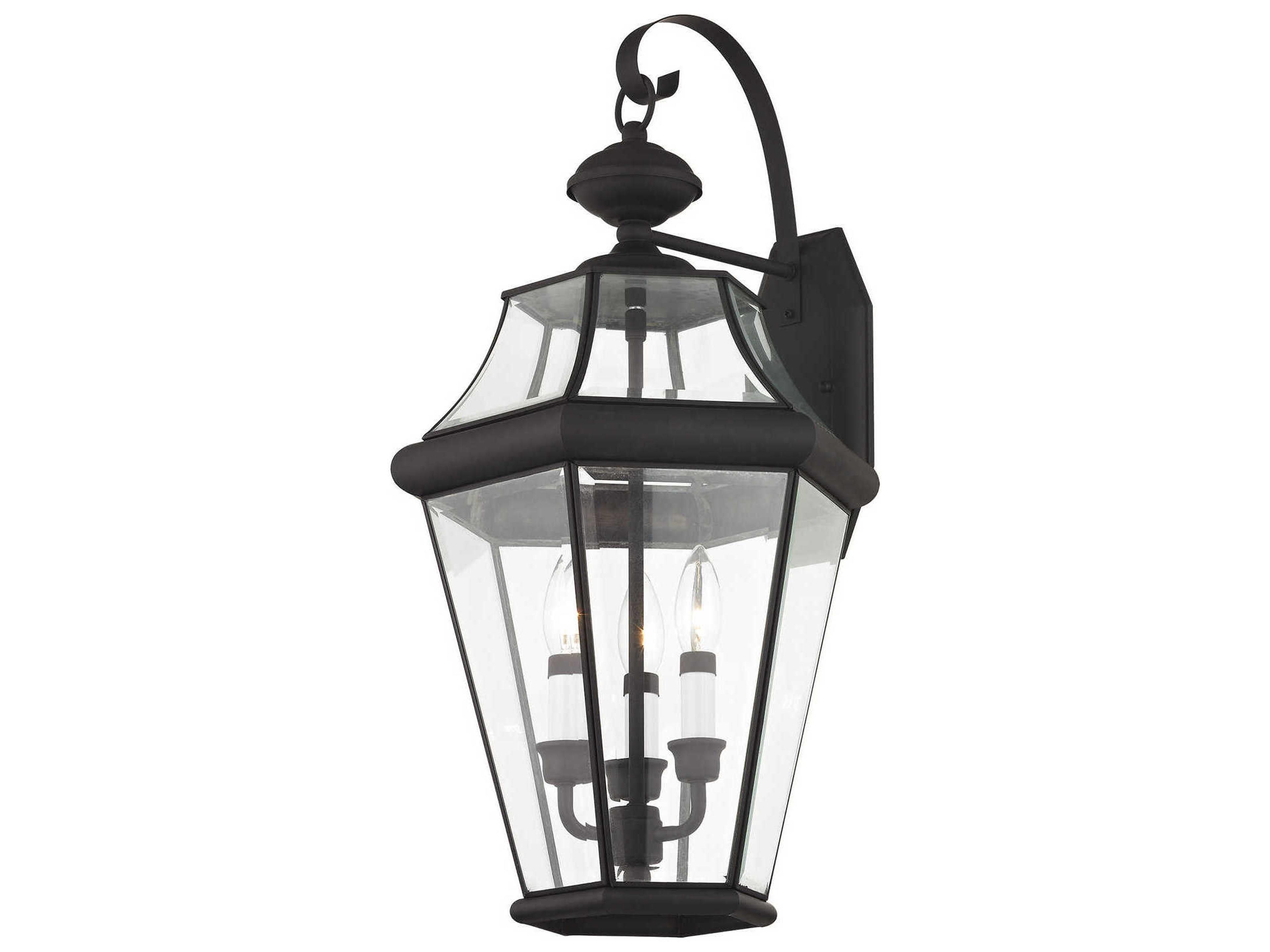 Livex Lighting Georgetown 3 - Light Outdoor Wall Light