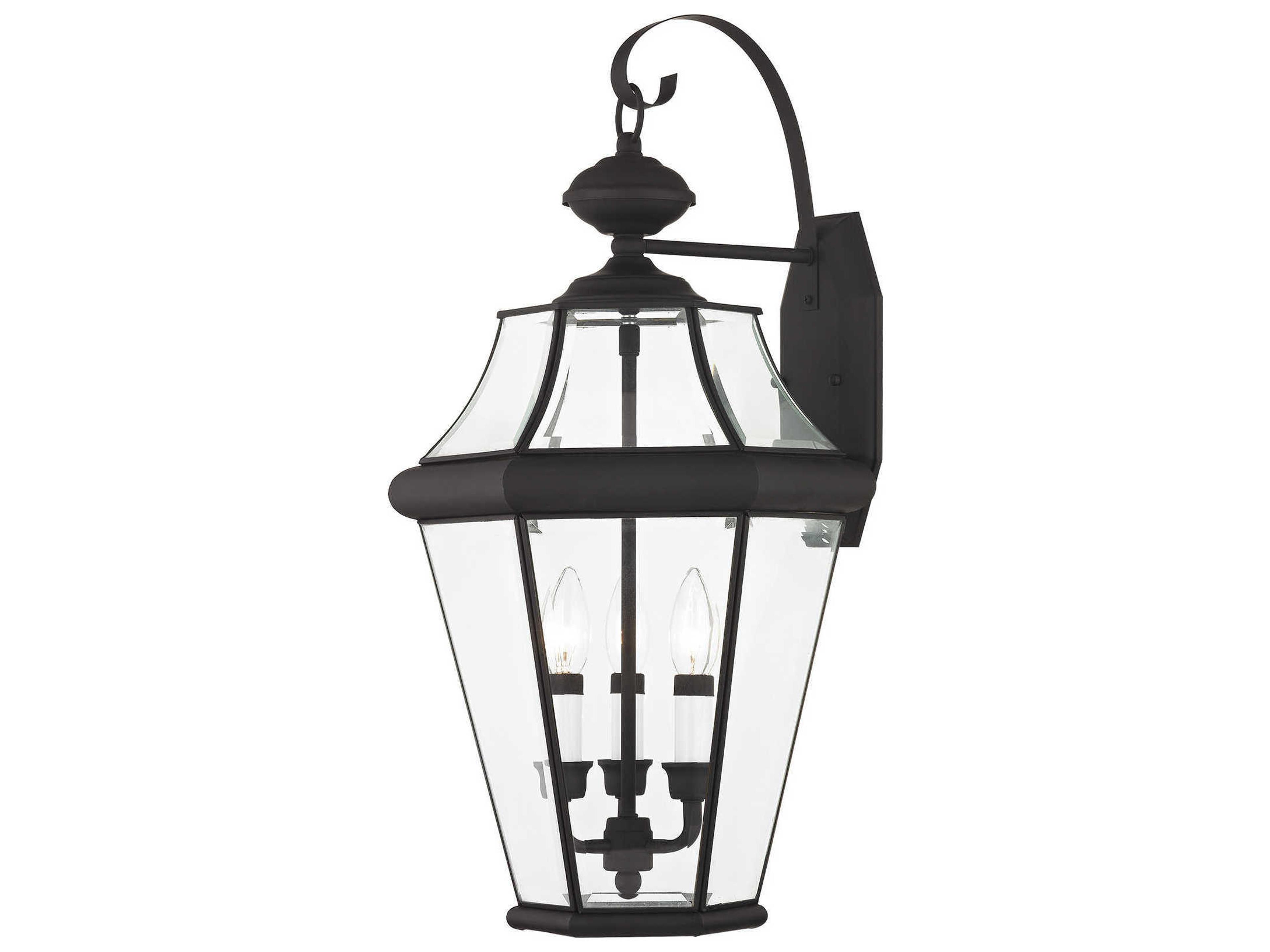 Livex Lighting Georgetown 3 - Light Outdoor Wall Light