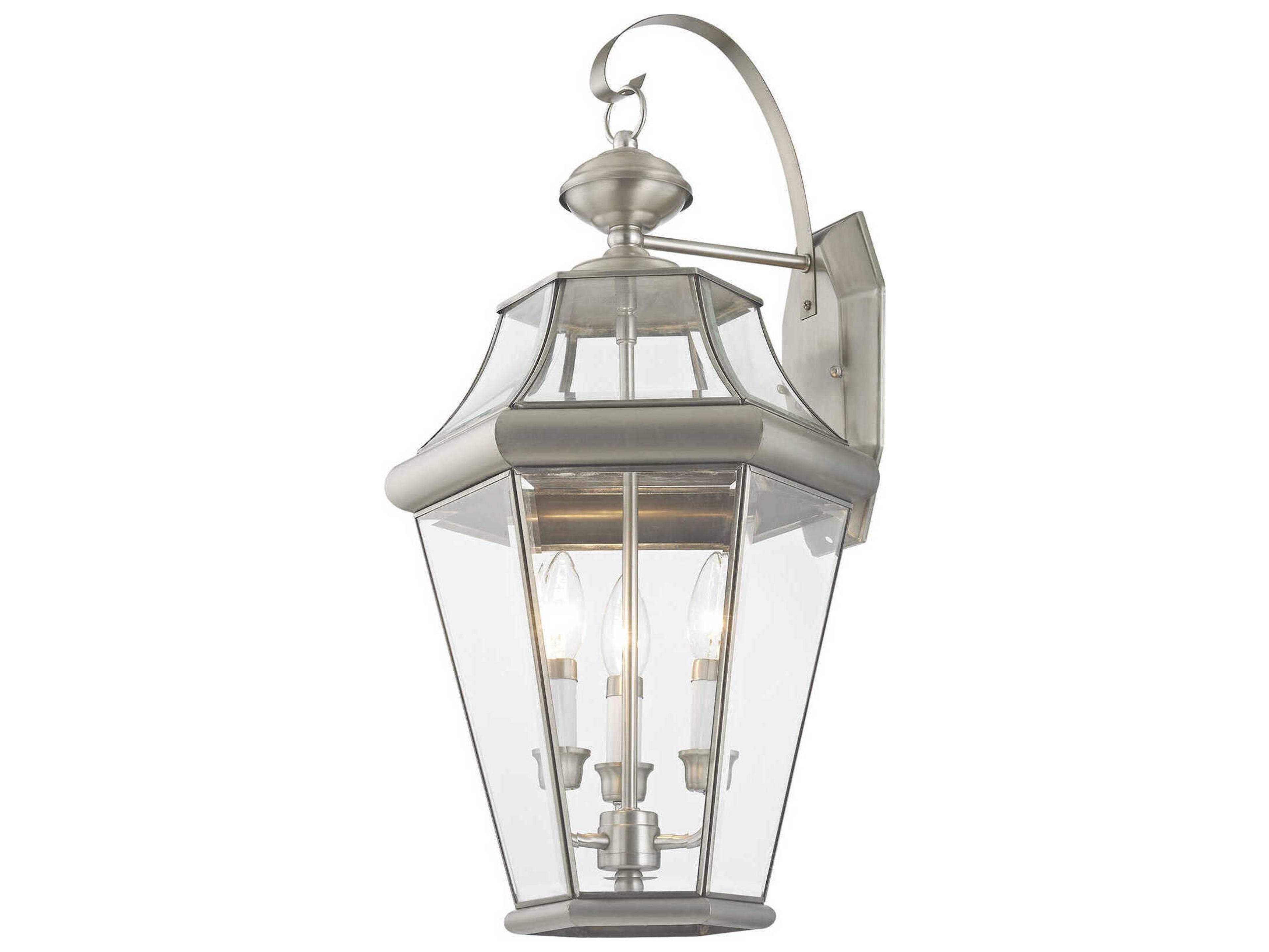 Livex Lighting Georgetown 3 - Light Outdoor Wall Light