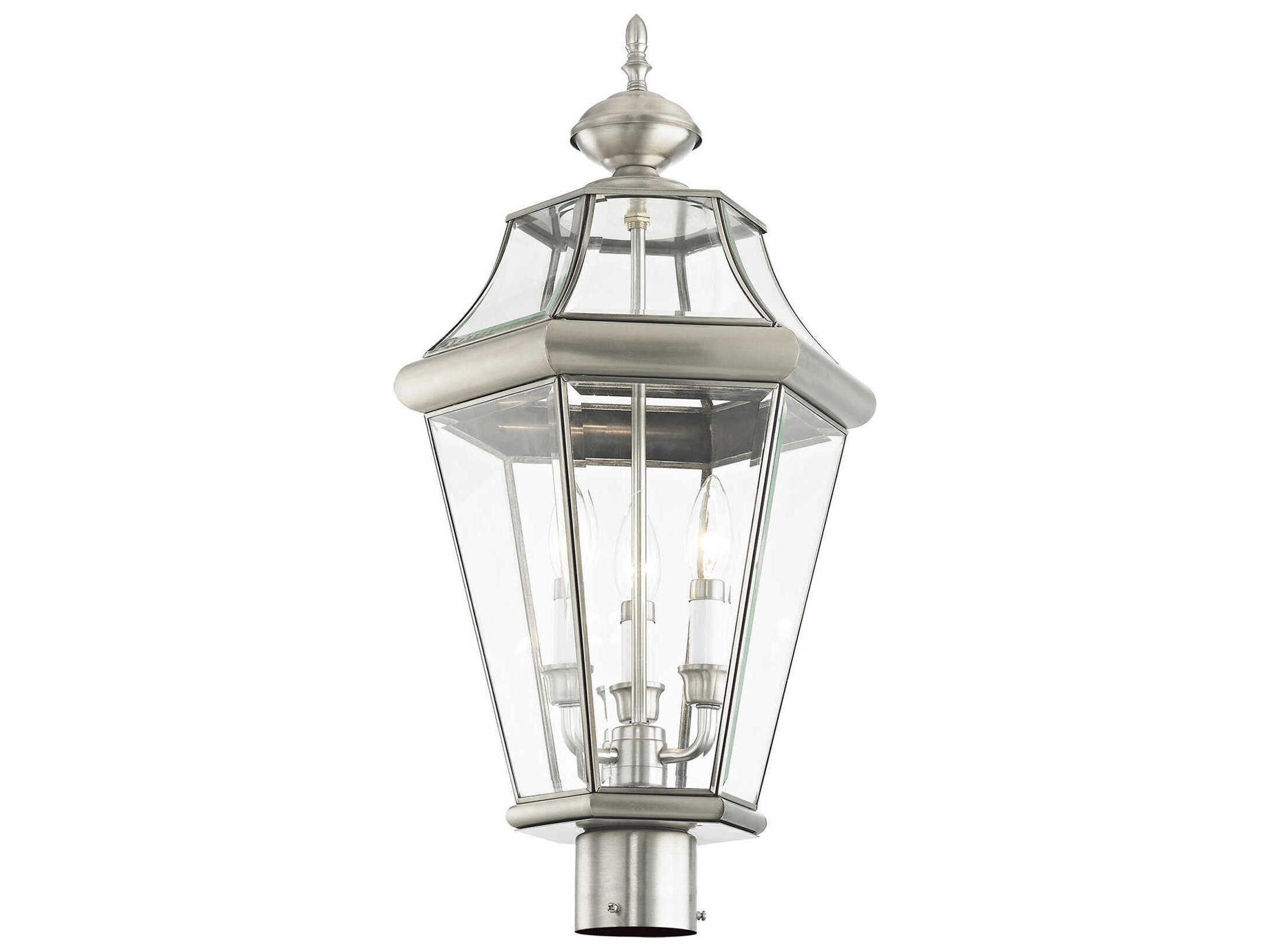 Livex Lighting Georgetown 3 - Light Outdoor Post Light