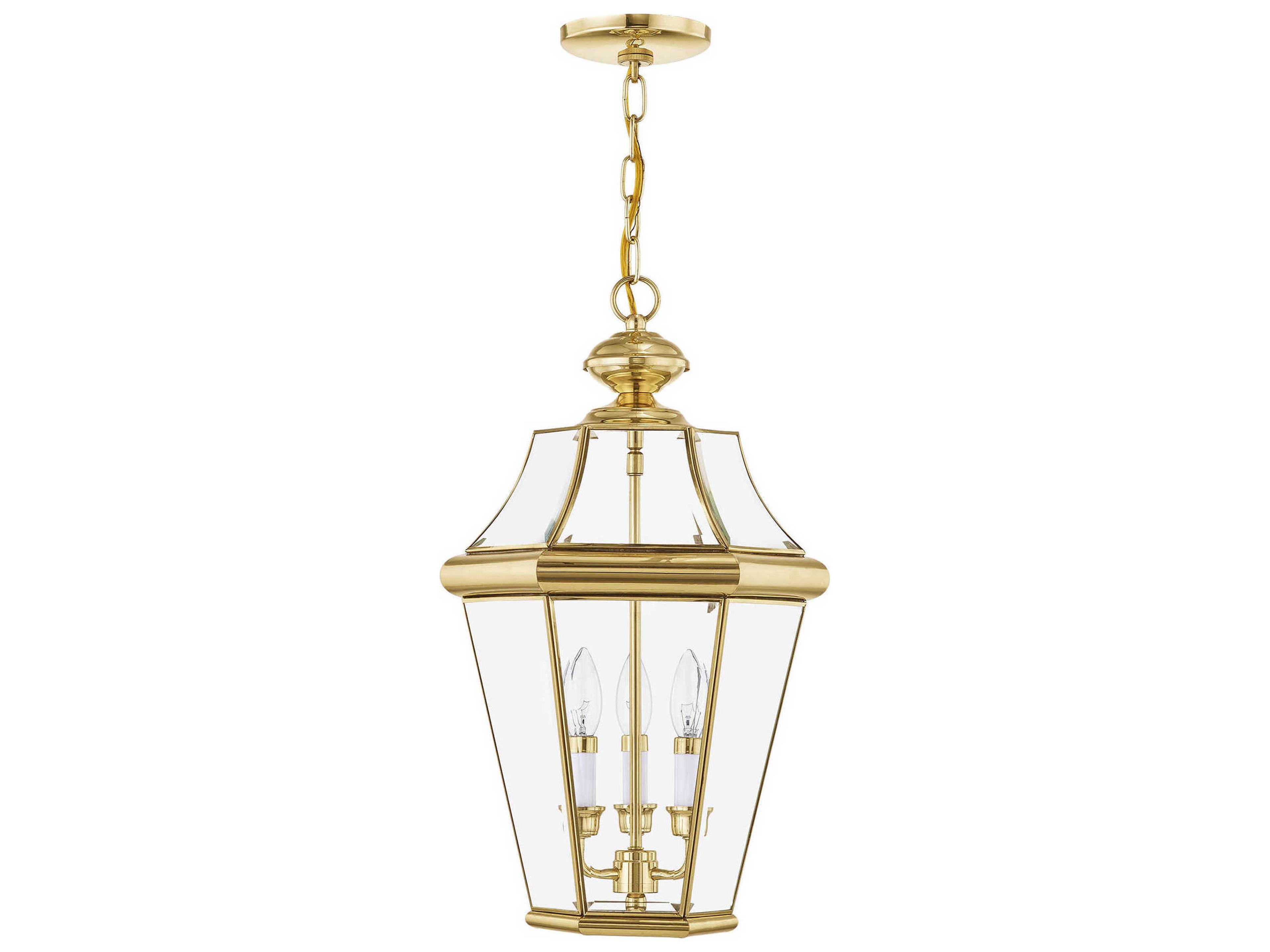 Livex Lighting Georgetown 3 - Light Outdoor Hanging Light