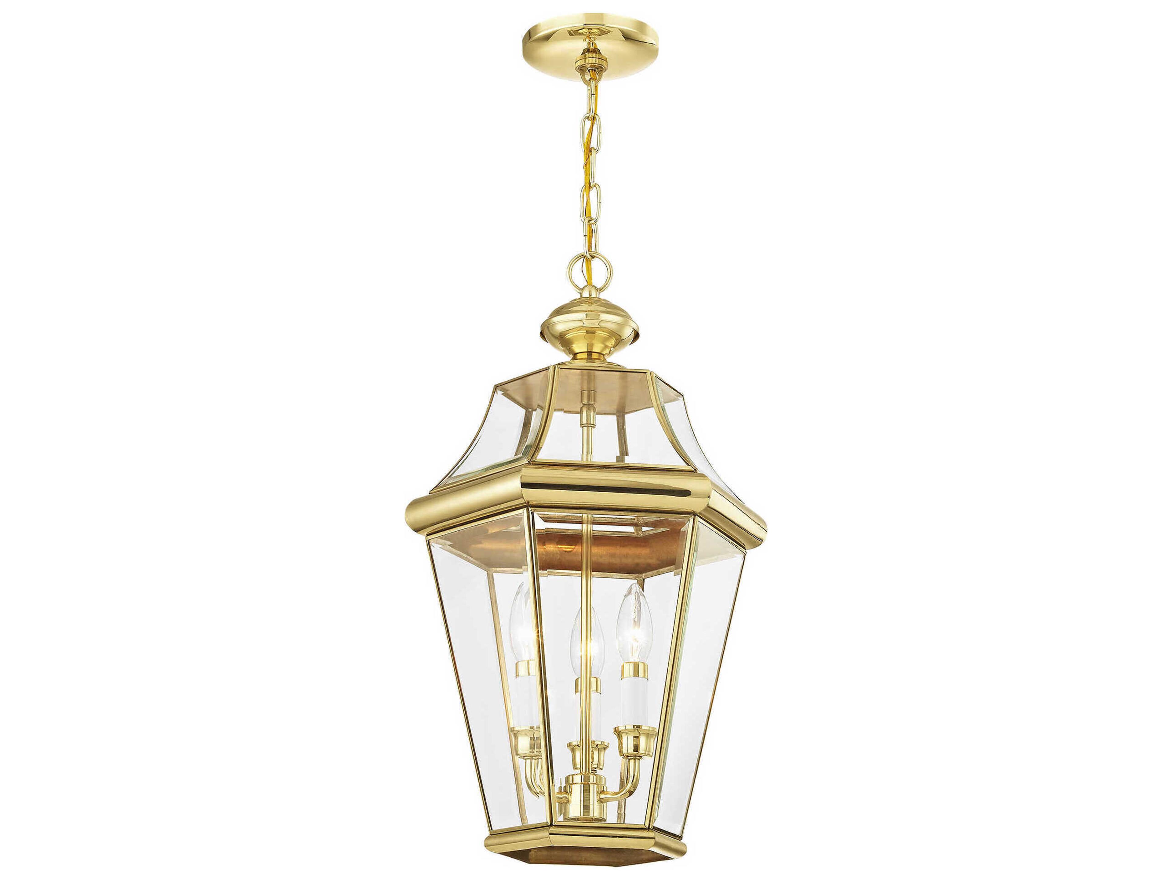 Livex Lighting Georgetown 3 - Light Outdoor Hanging Light