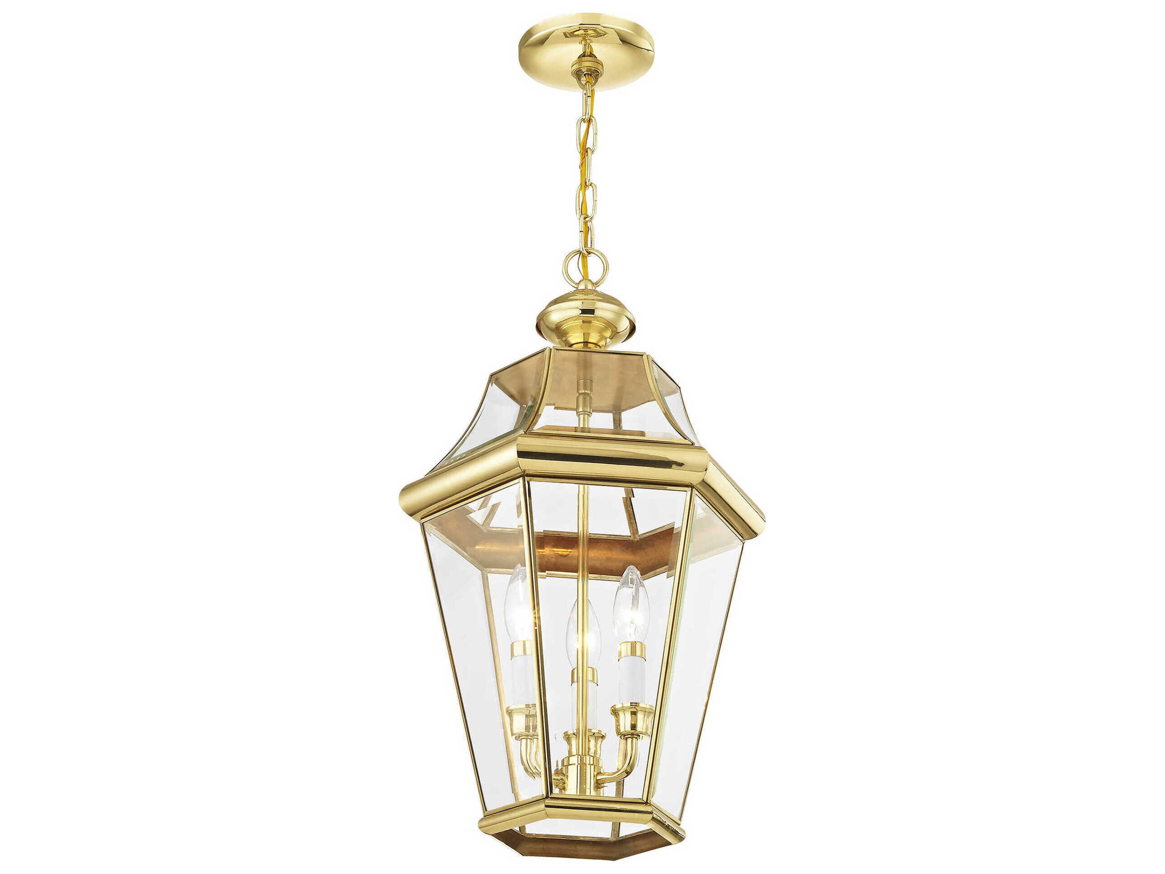 Livex Lighting Georgetown 3 - Light Outdoor Hanging Light