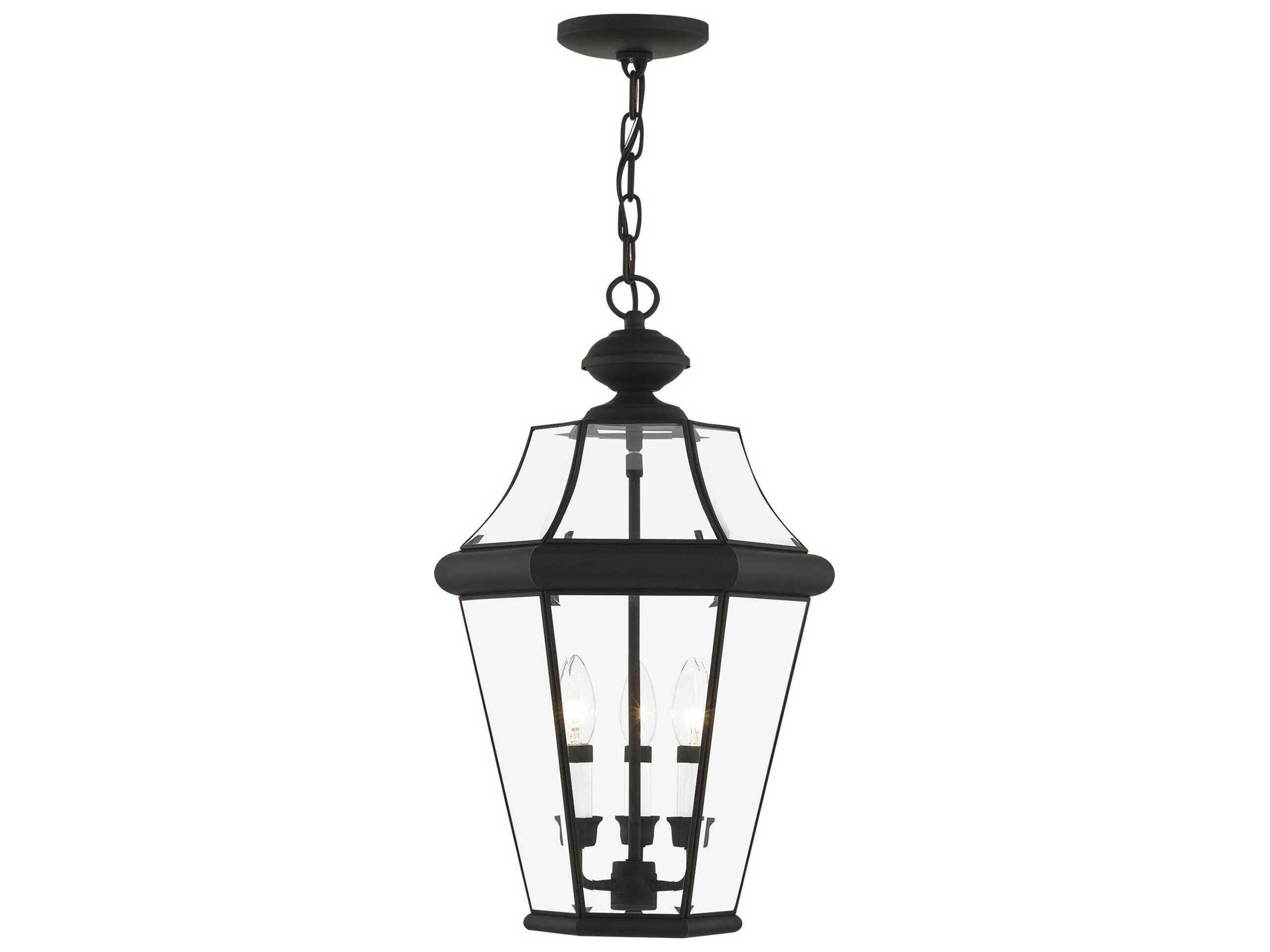 Livex Lighting Georgetown 3 - Light Outdoor Hanging Light