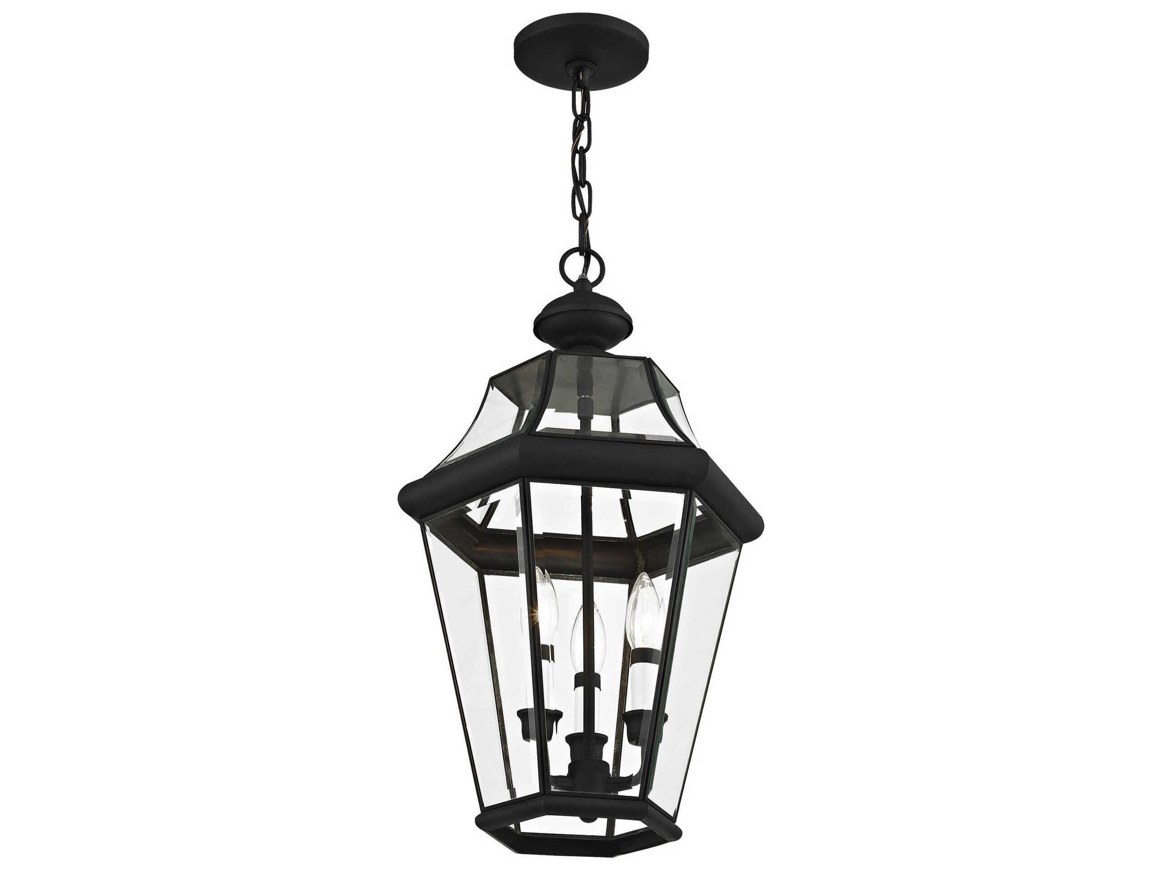 Livex Lighting Georgetown 3 - Light Outdoor Hanging Light