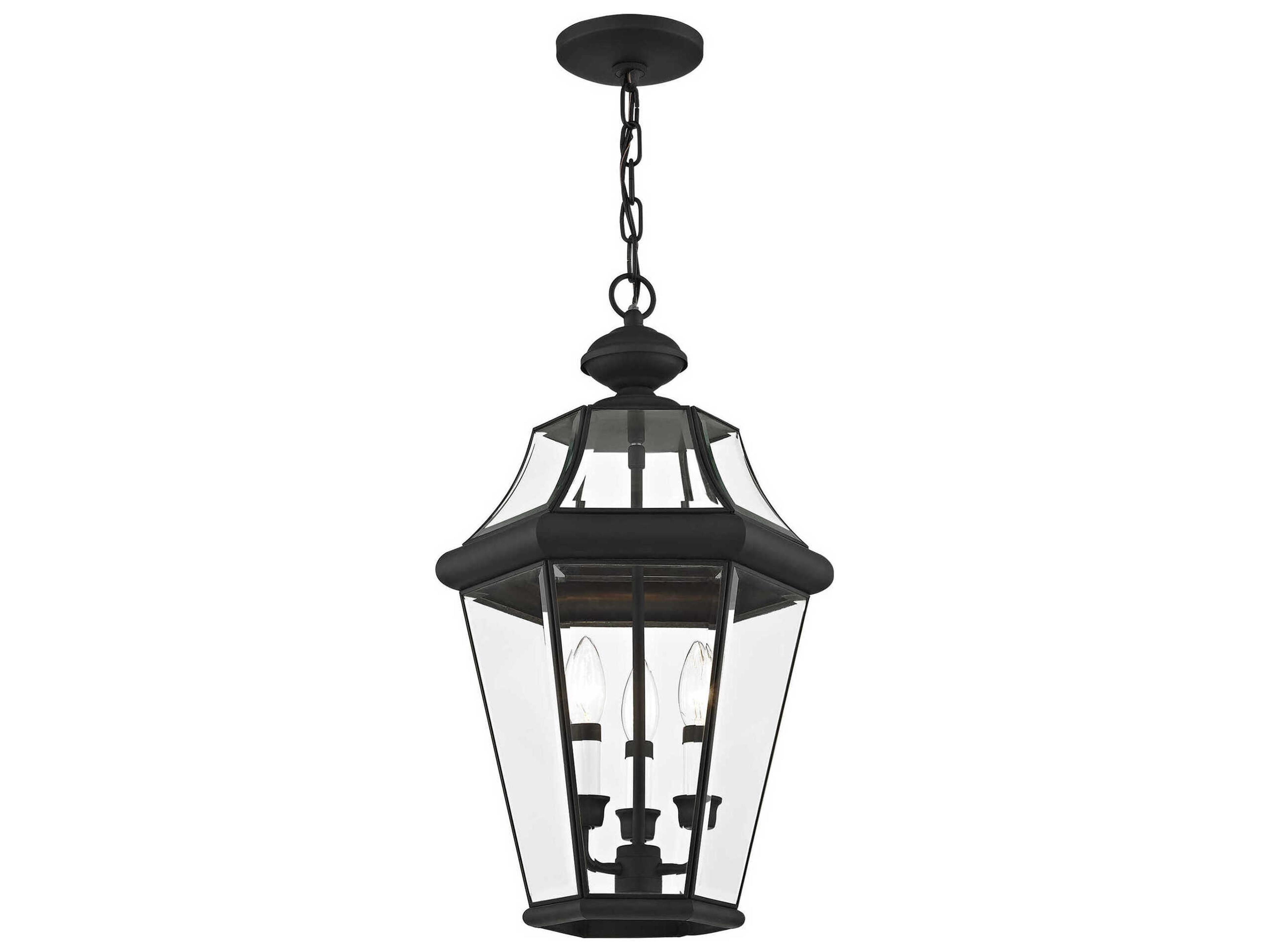 Livex Lighting Georgetown 3 - Light Outdoor Hanging Light