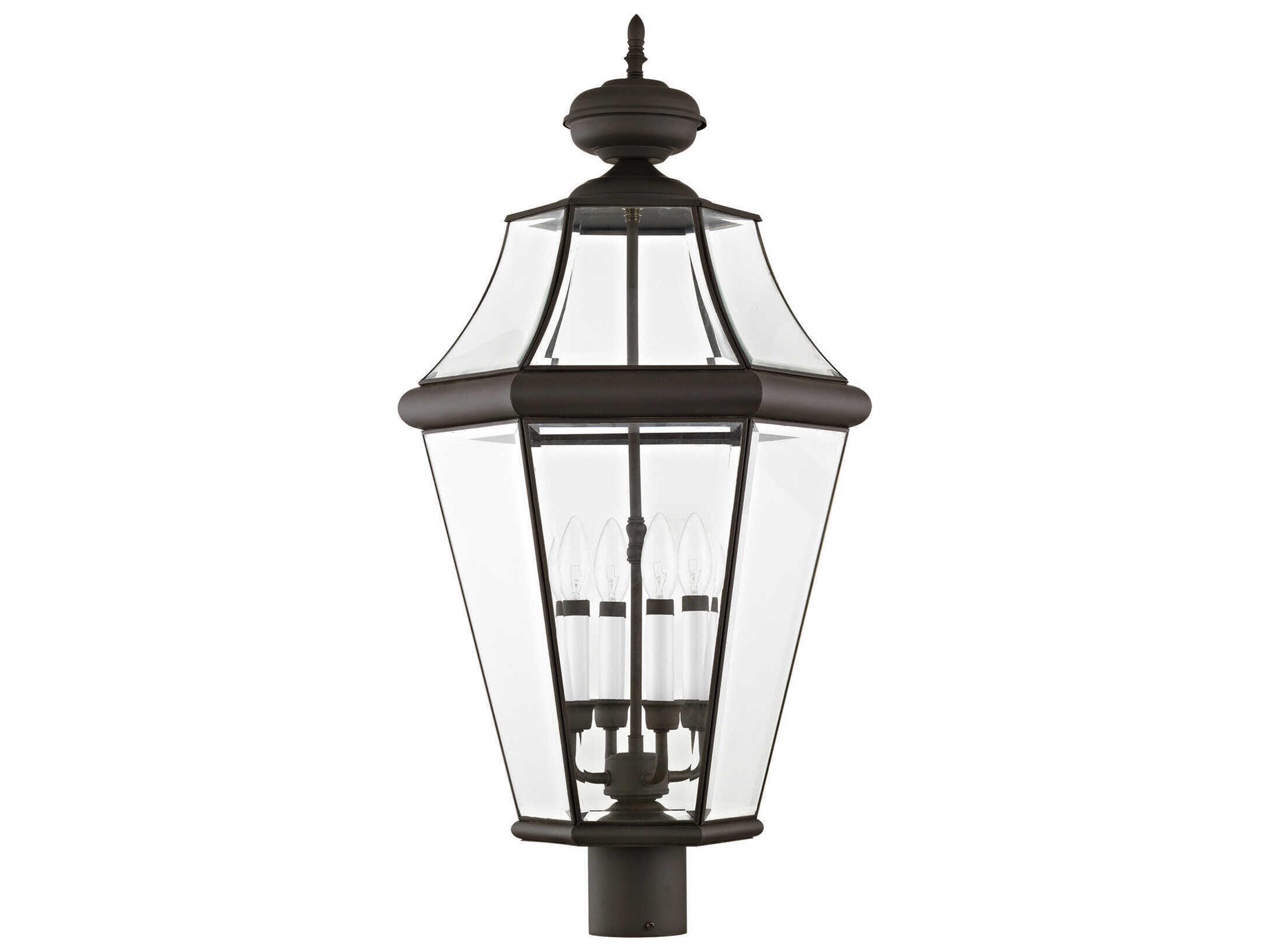 Livex Lighting Georgetown 4 - Light Outdoor Post Light