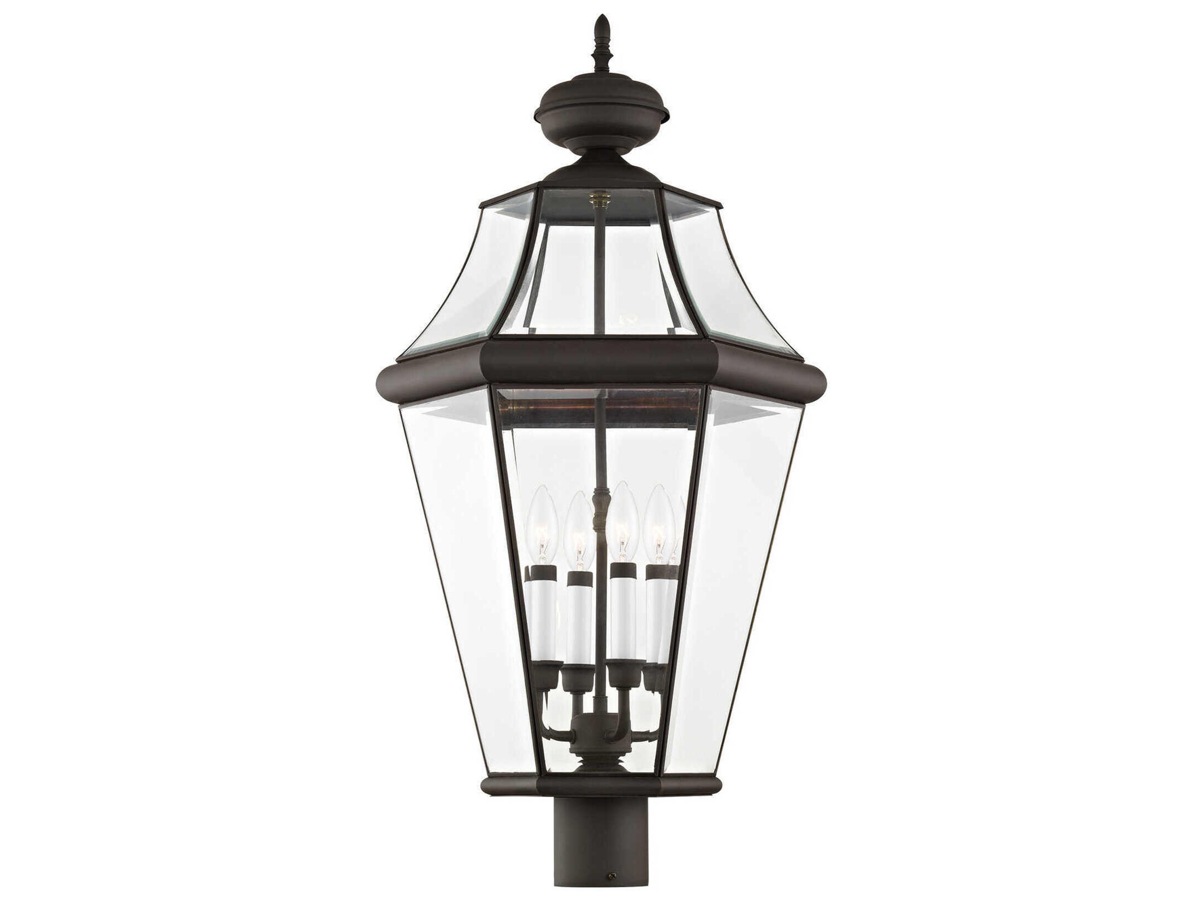 Livex Lighting Georgetown 4 - Light Outdoor Post Light
