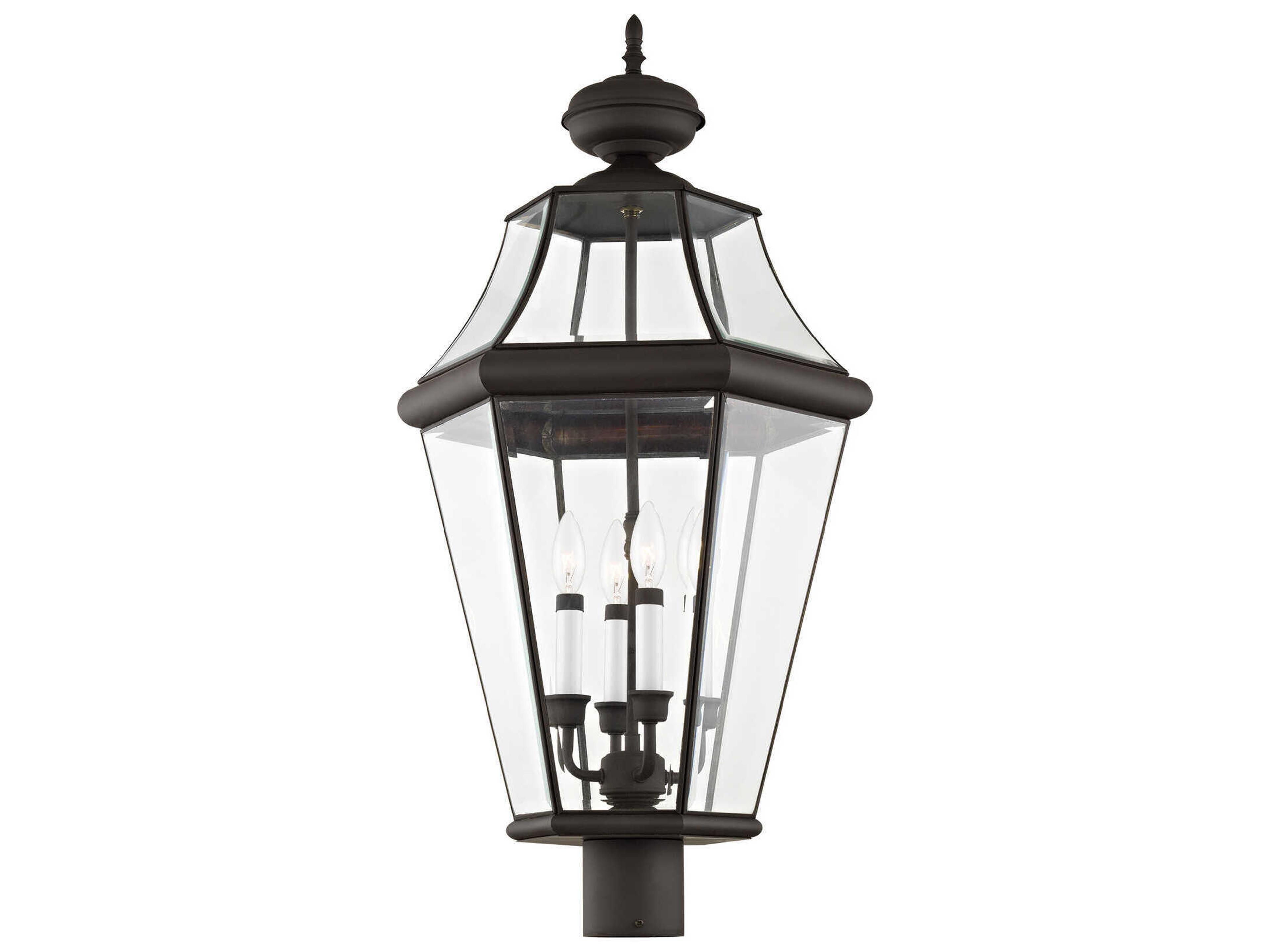 Livex Lighting Georgetown 4 - Light Outdoor Post Light