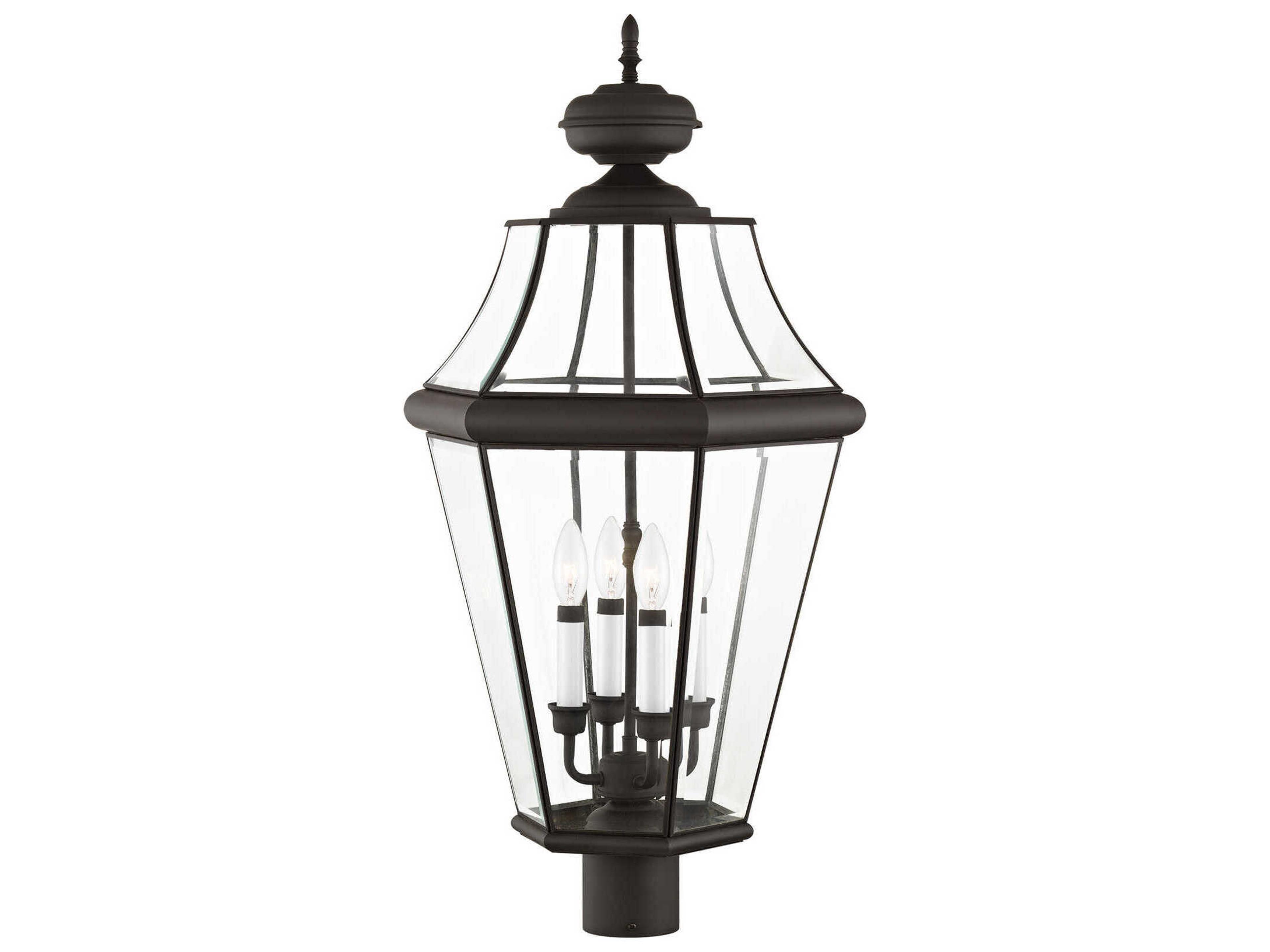 Livex Lighting Georgetown 4 - Light Outdoor Post Light