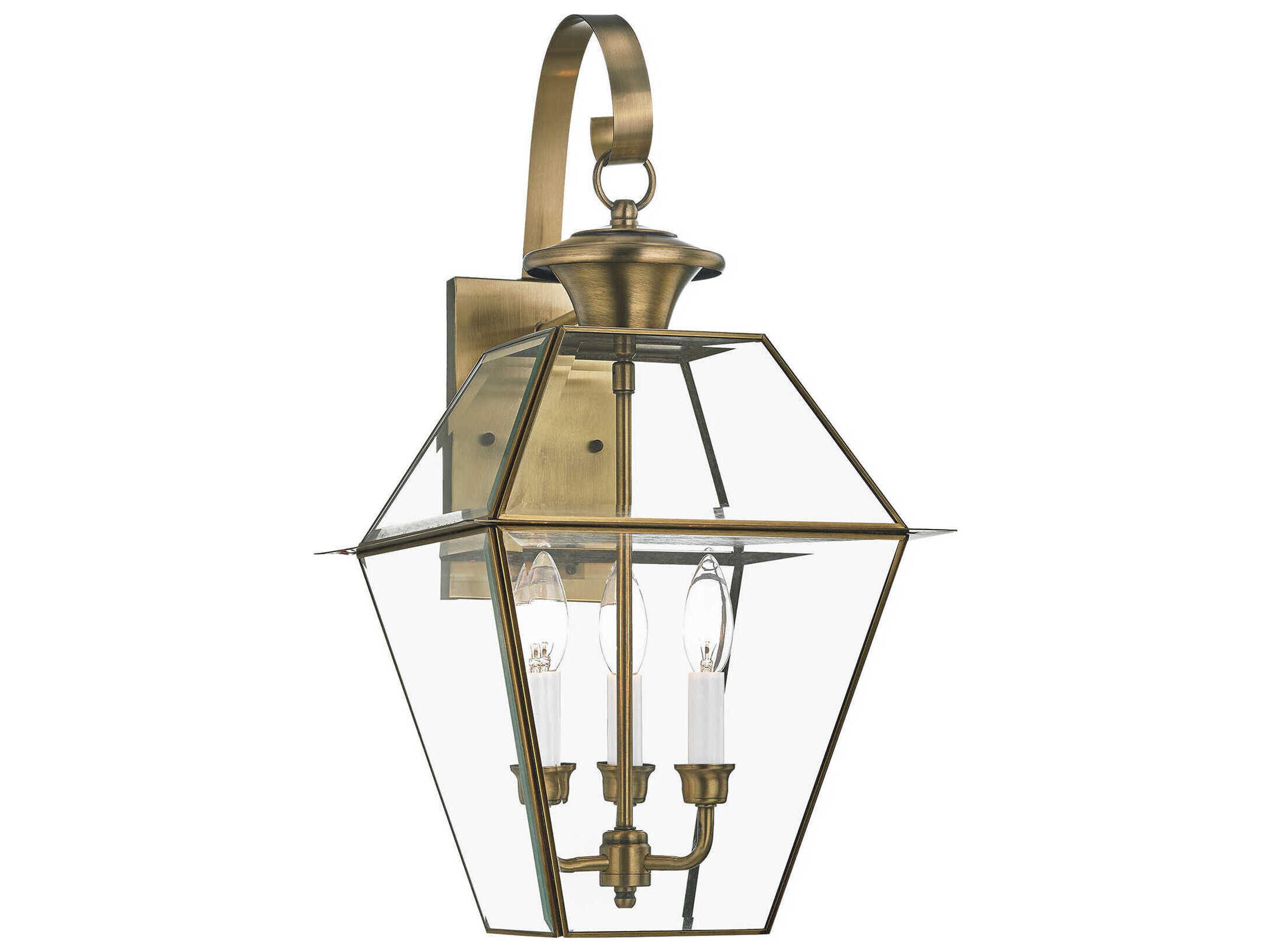 Livex Lighting Westover 3 - Light Outdoor Wall Light