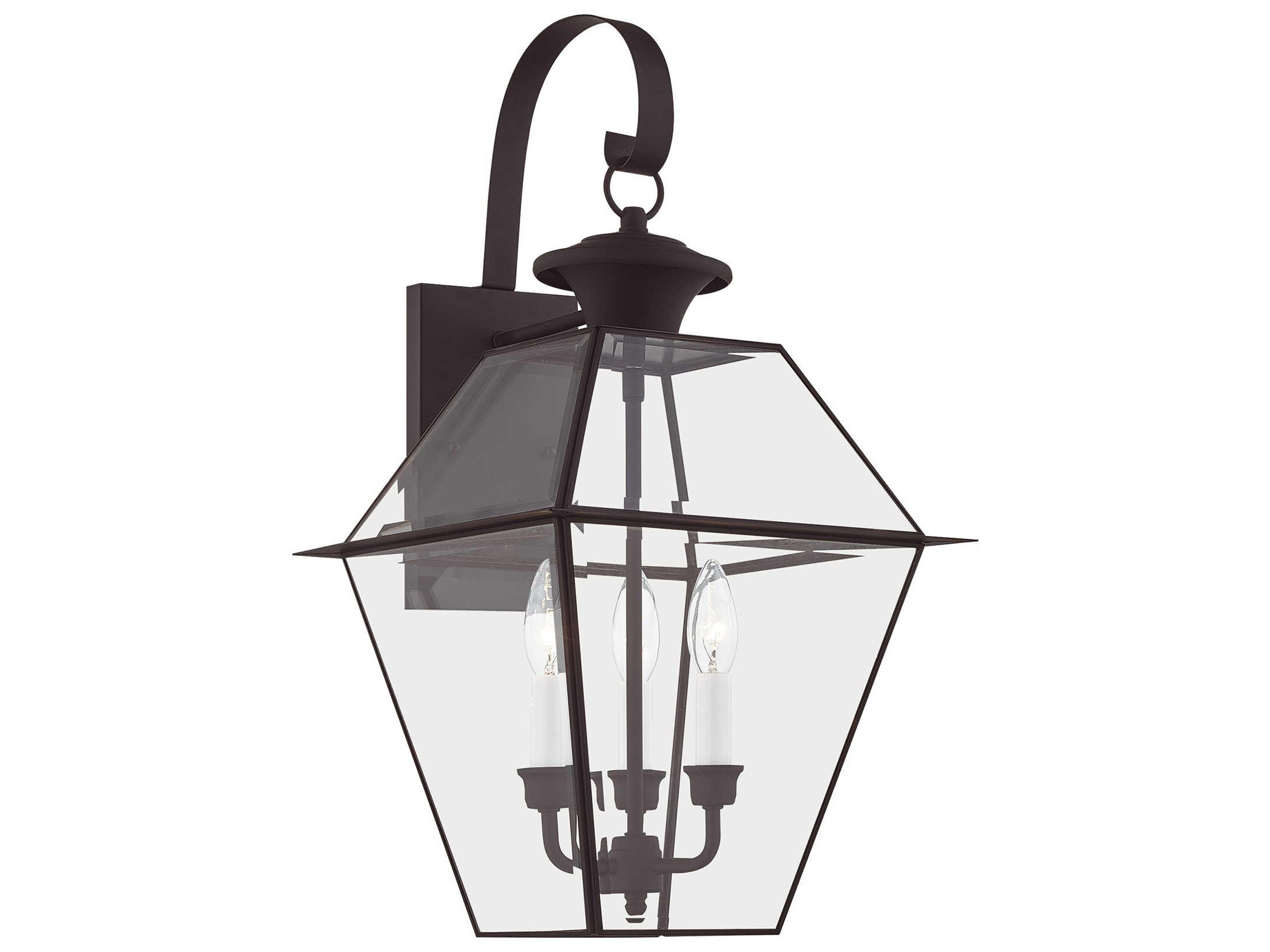 Livex Lighting Westover 3 - Light Outdoor Wall Light