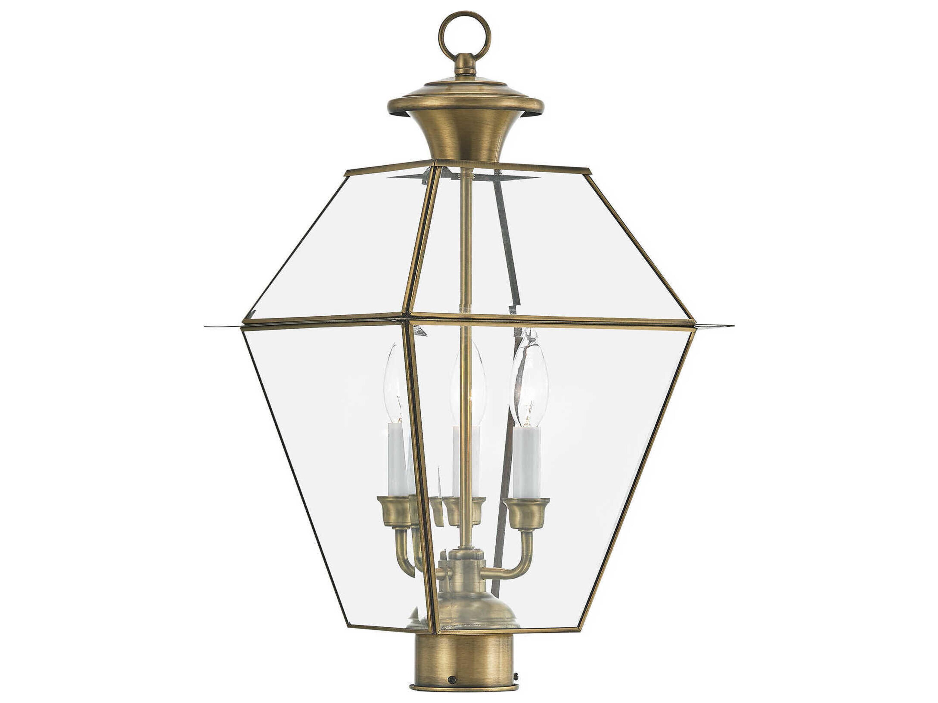 Westover 3 - Light Outdoor Post Light
