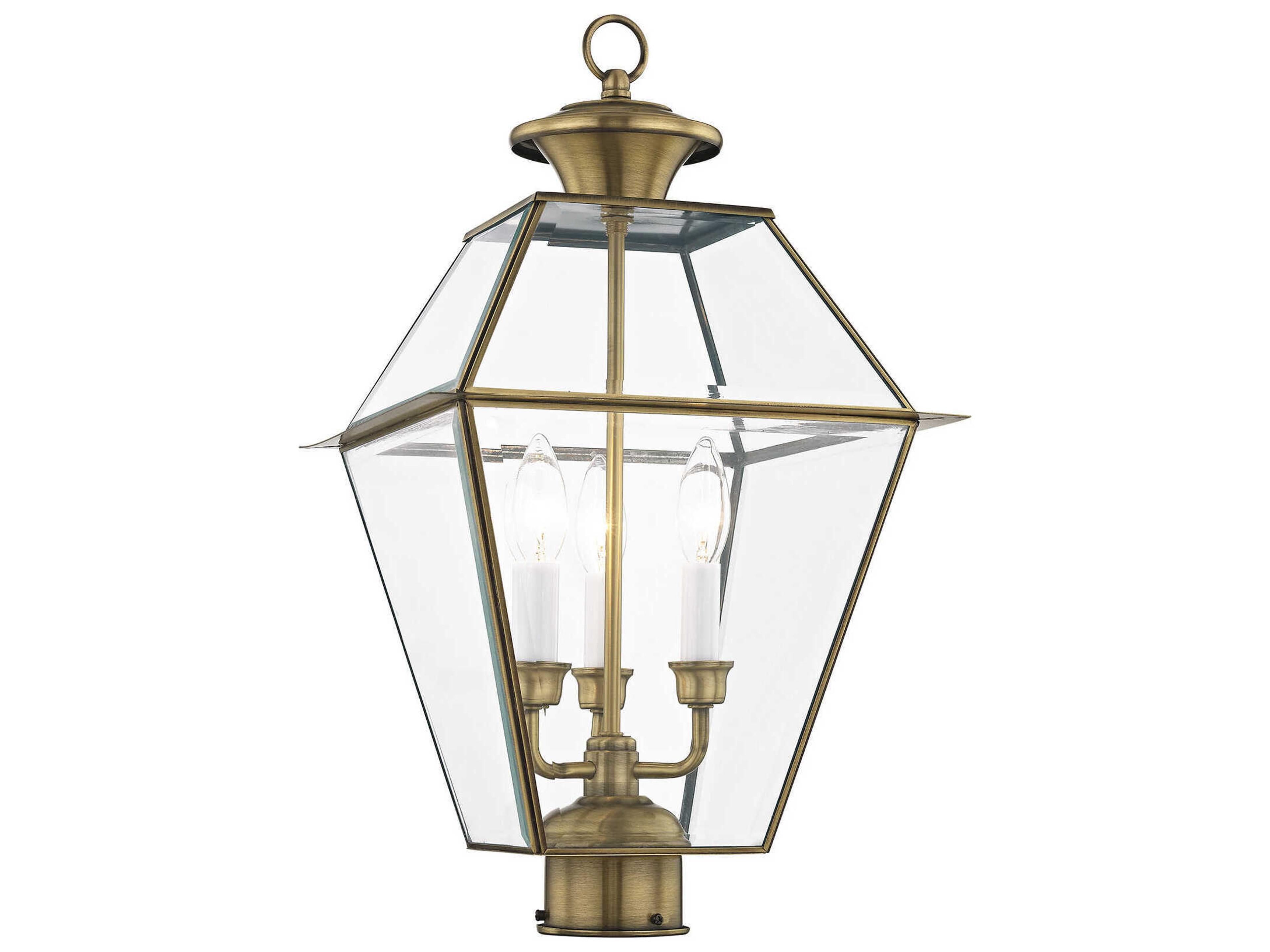 Livex Lighting Westover 3 - Light Outdoor Post Light