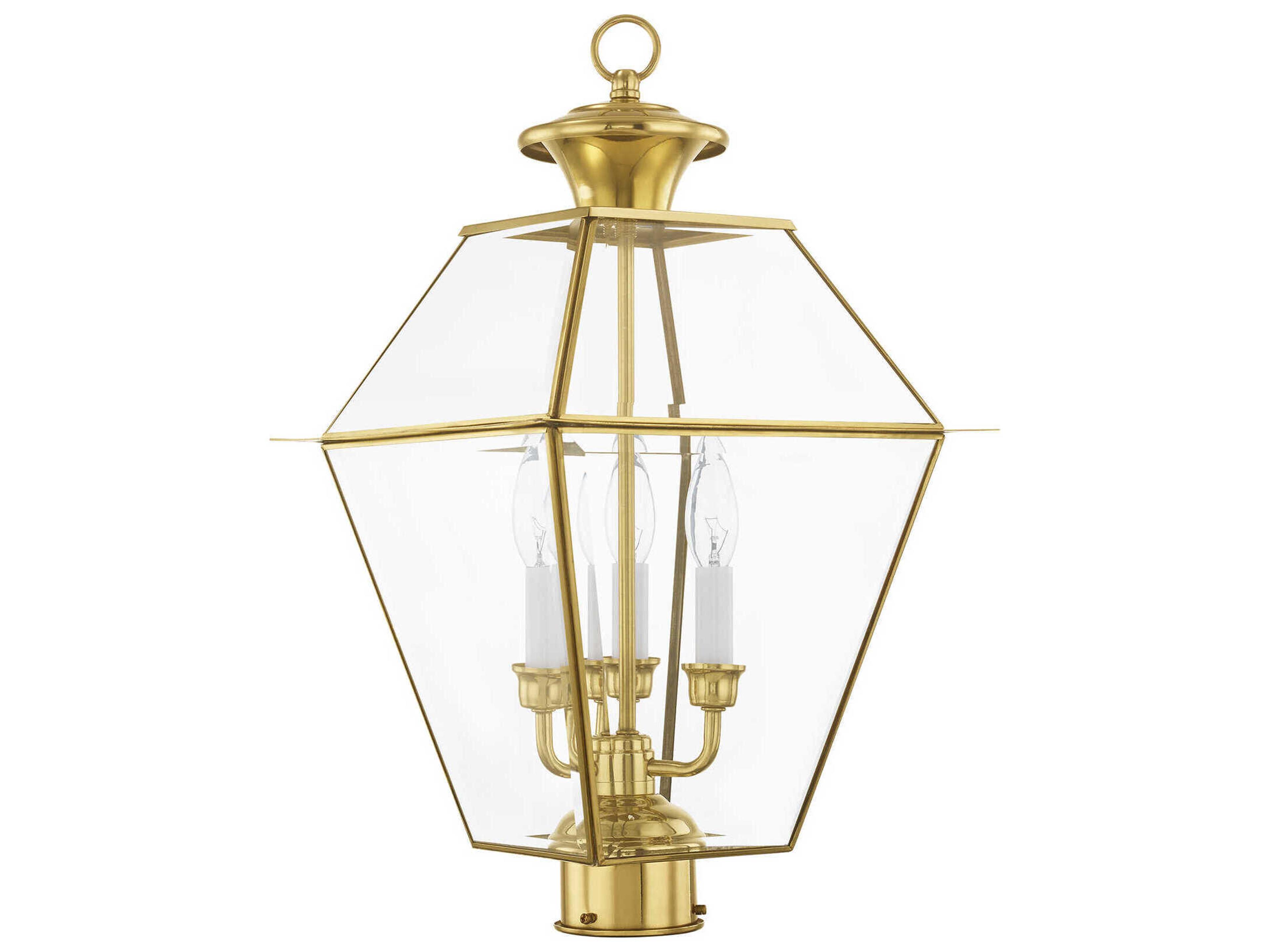 Livex Lighting Westover 3 - Light Outdoor Post Light