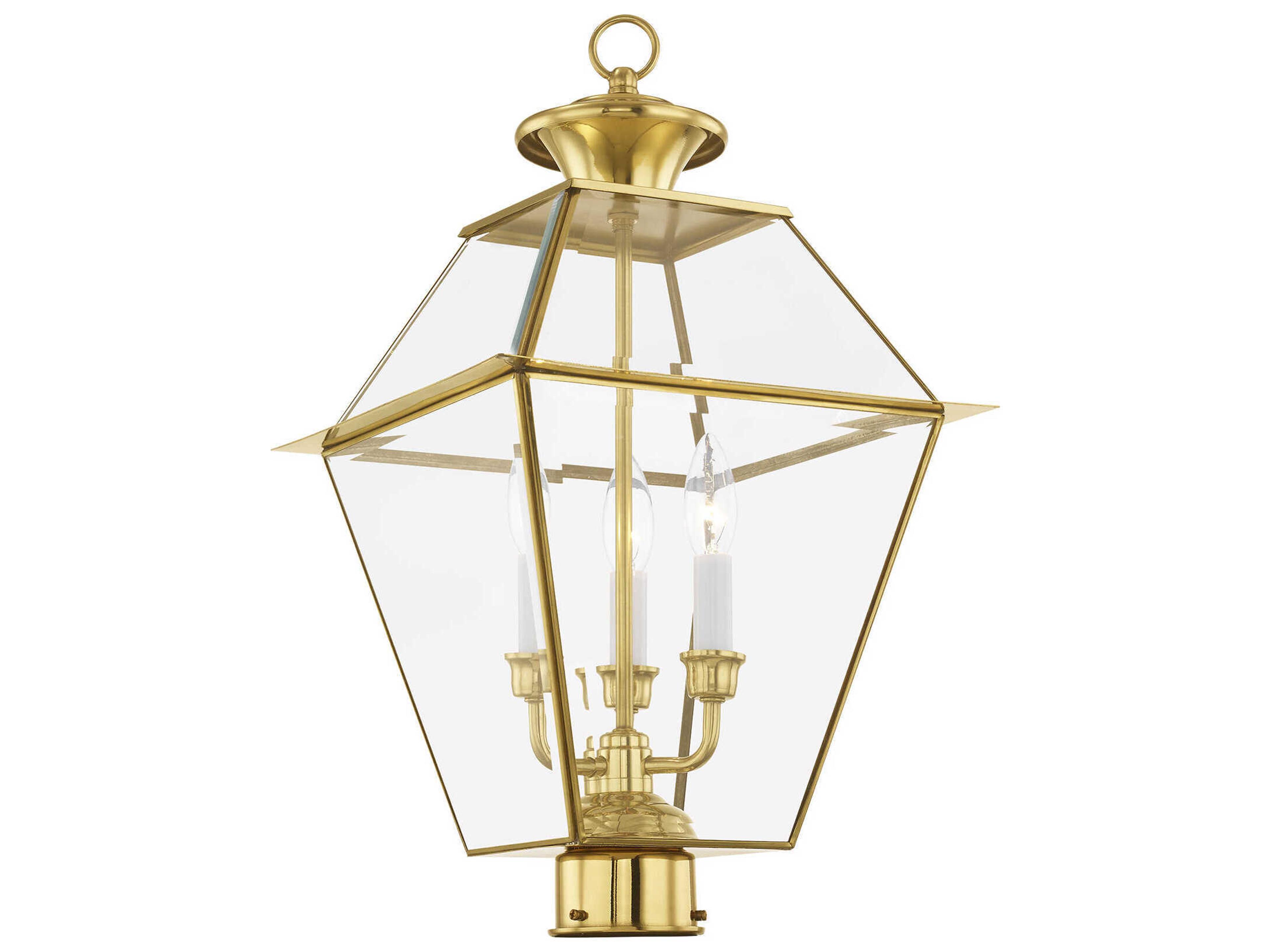 Livex Lighting Westover 3 - Light Outdoor Post Light