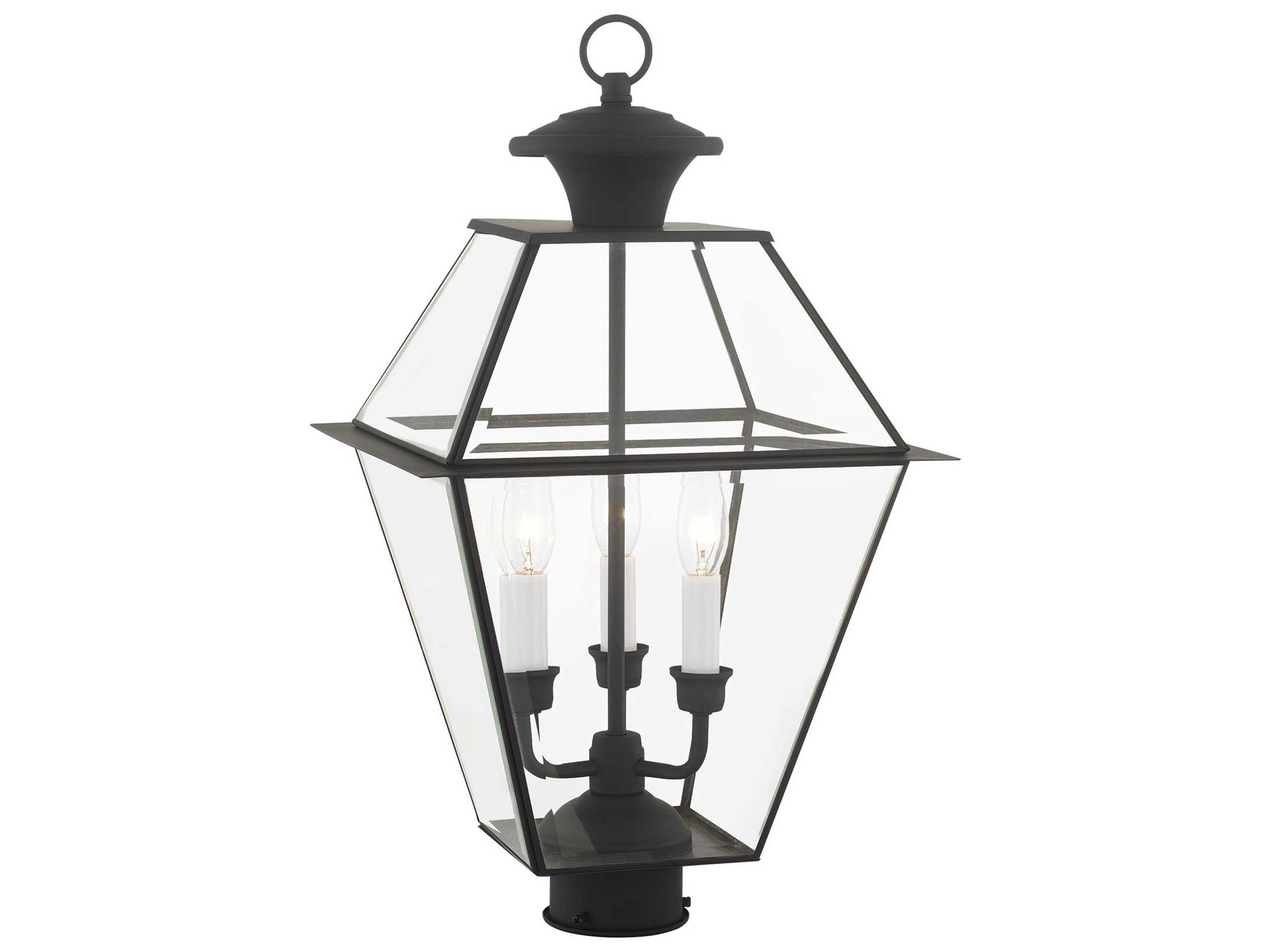 Livex Lighting Westover 3 - Light Outdoor Post Light