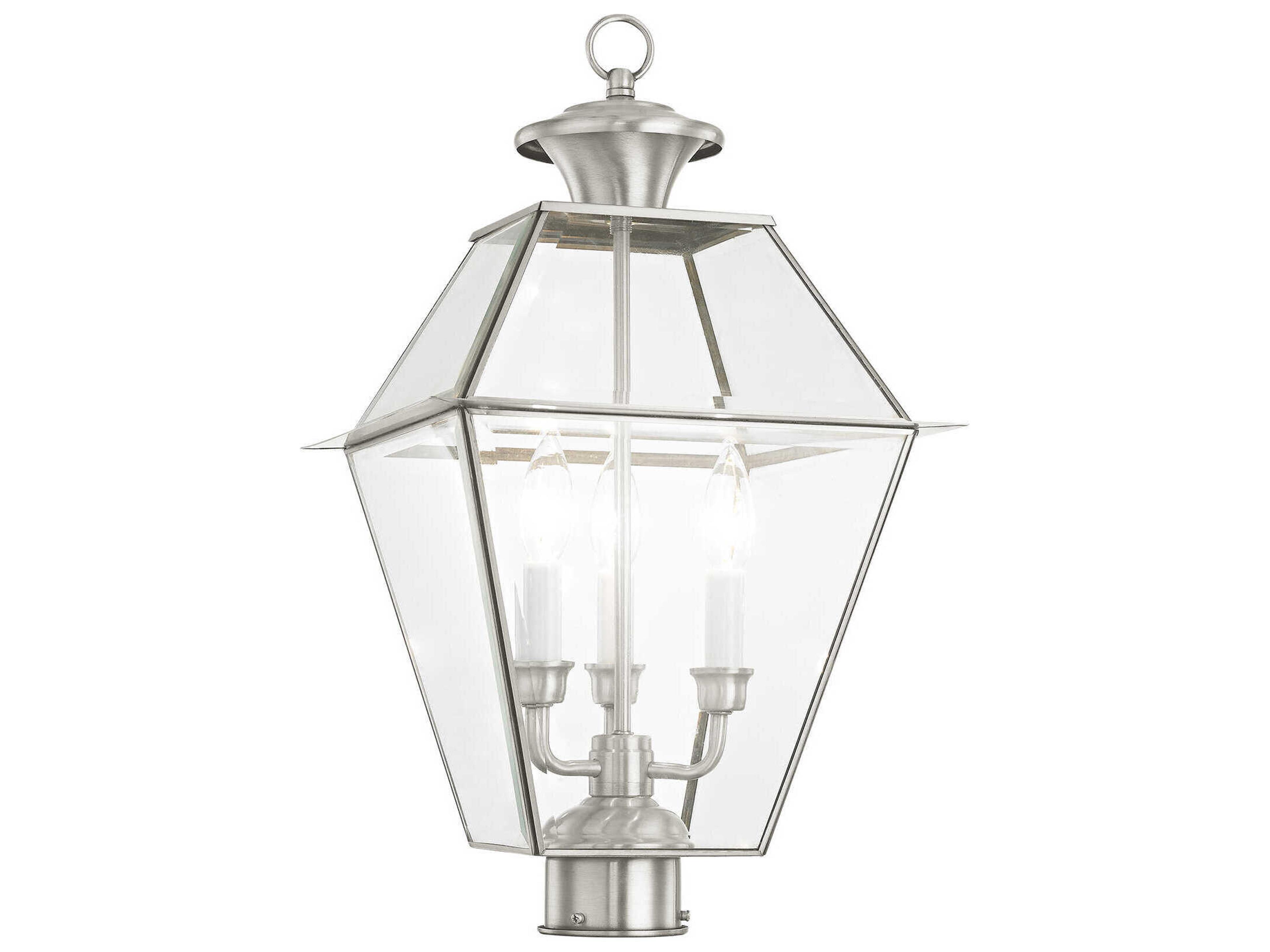 Livex Lighting Westover 3 - Light Outdoor Post Light