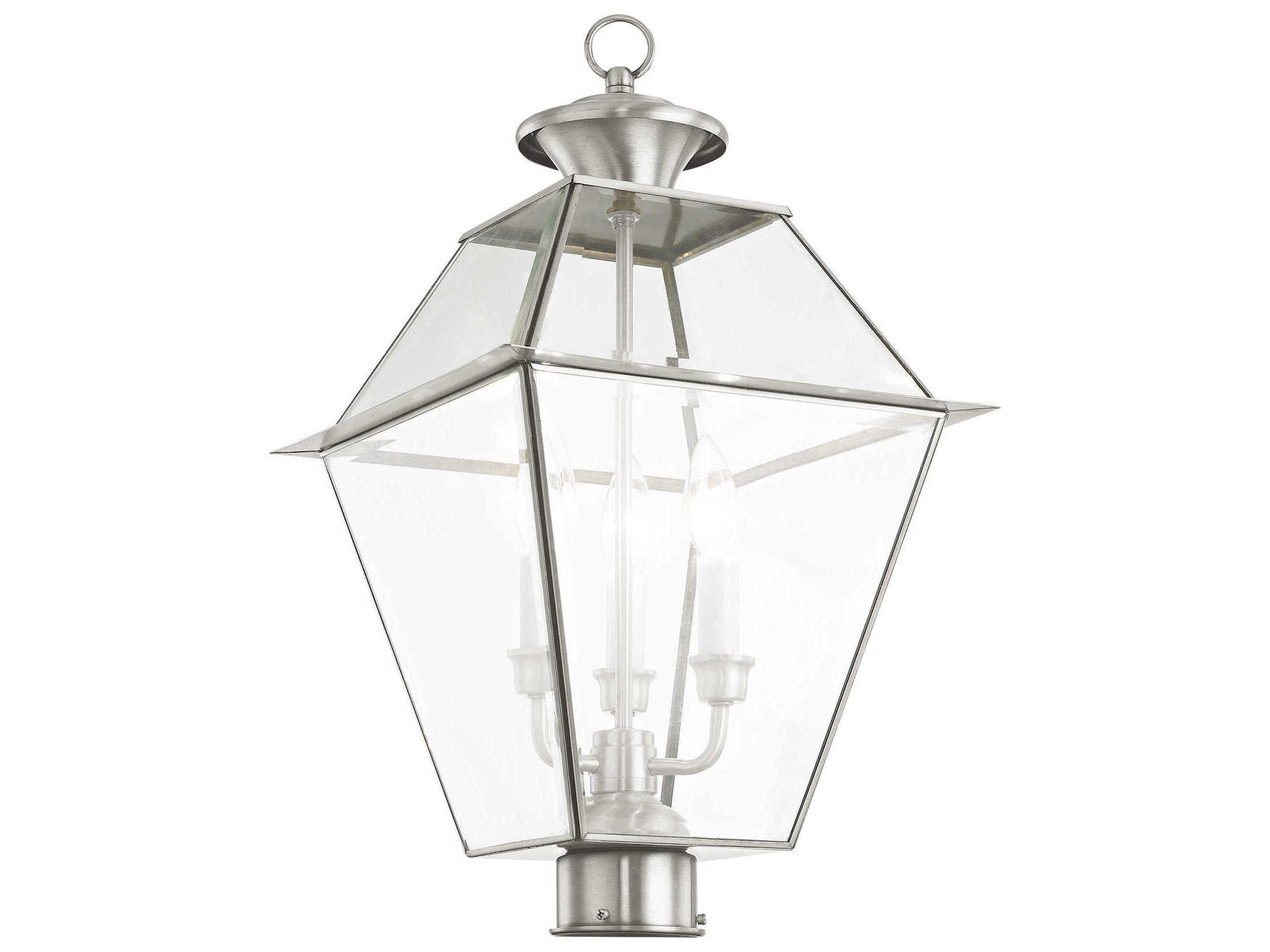 Livex Lighting Westover 3 - Light Outdoor Post Light