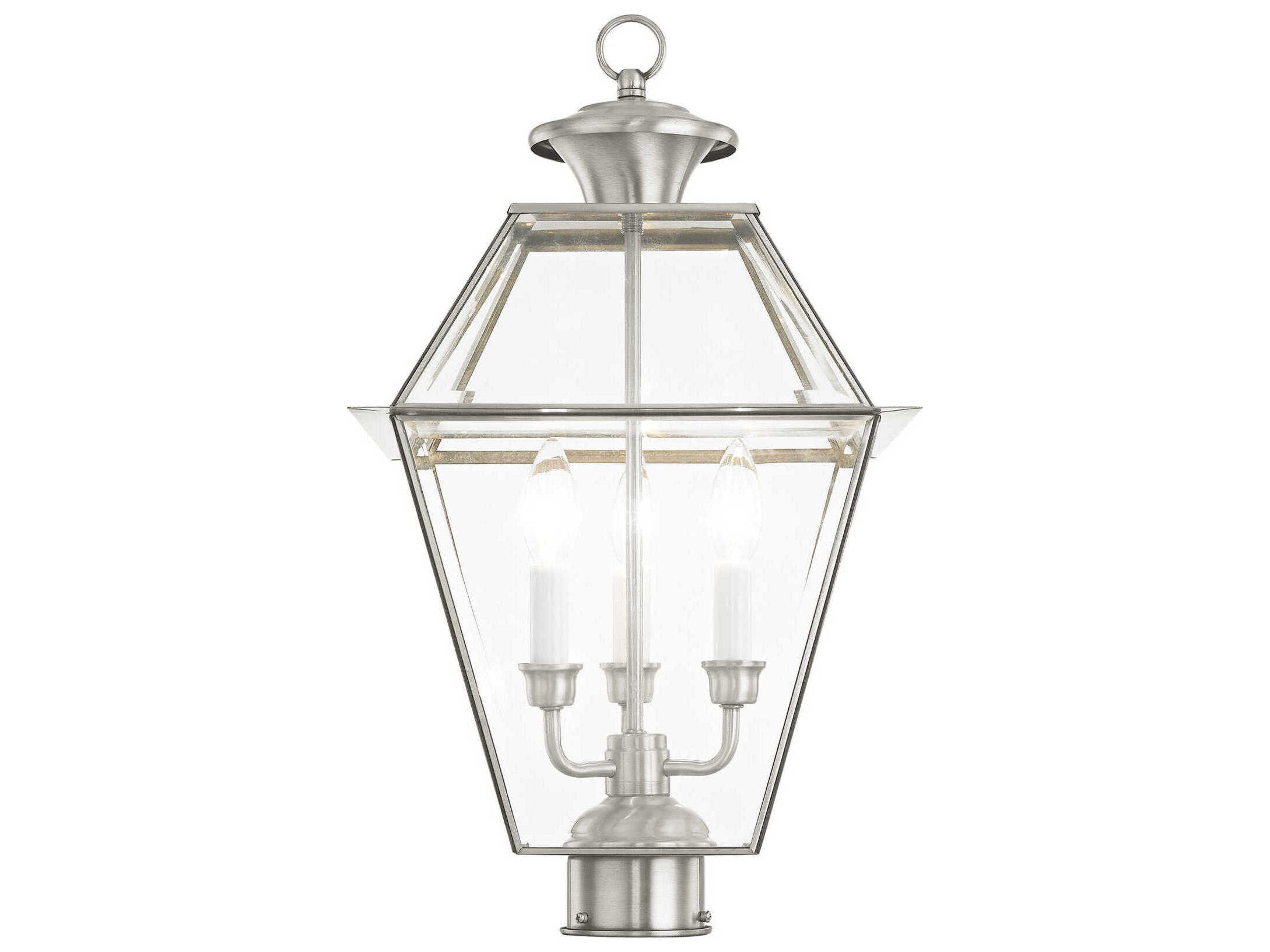 Livex Lighting Westover 3 - Light Outdoor Post Light