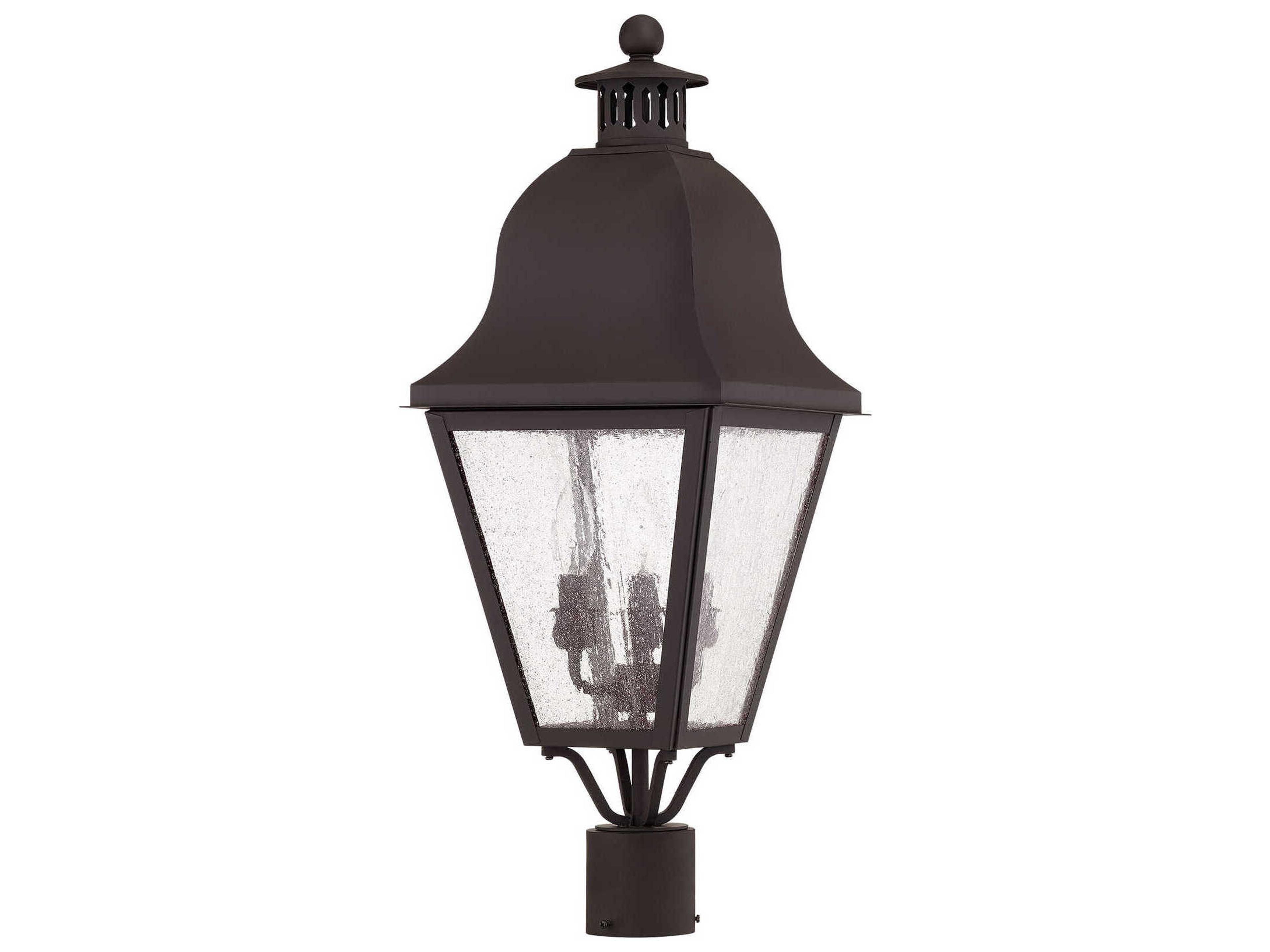 Livex Lighting Amwell 3 - Light Outdoor Post Light