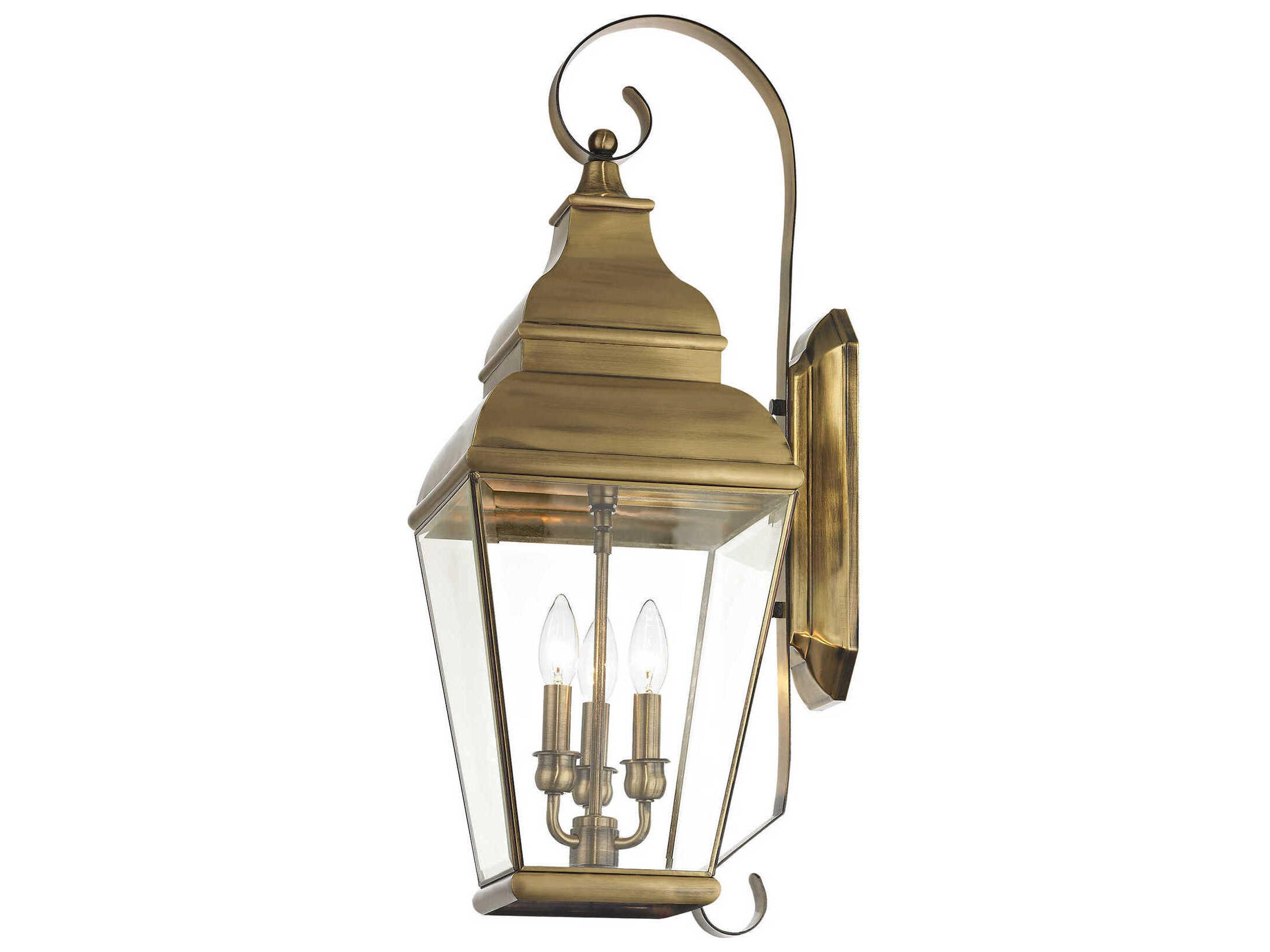Livex Lighting Exeter 3 - Light Outdoor Wall Light