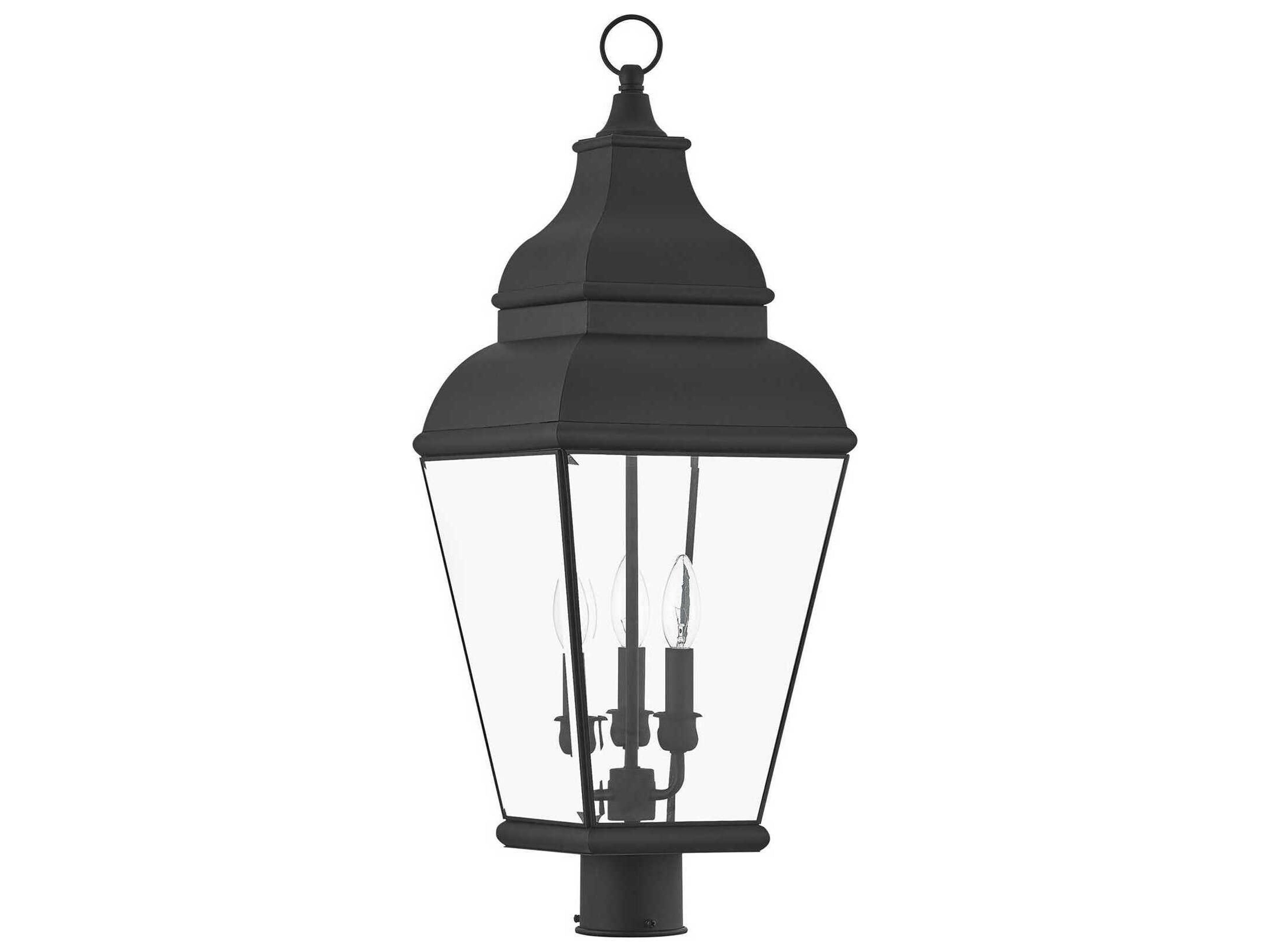 Livex Lighting Exeter 3 - Light Outdoor Post Light