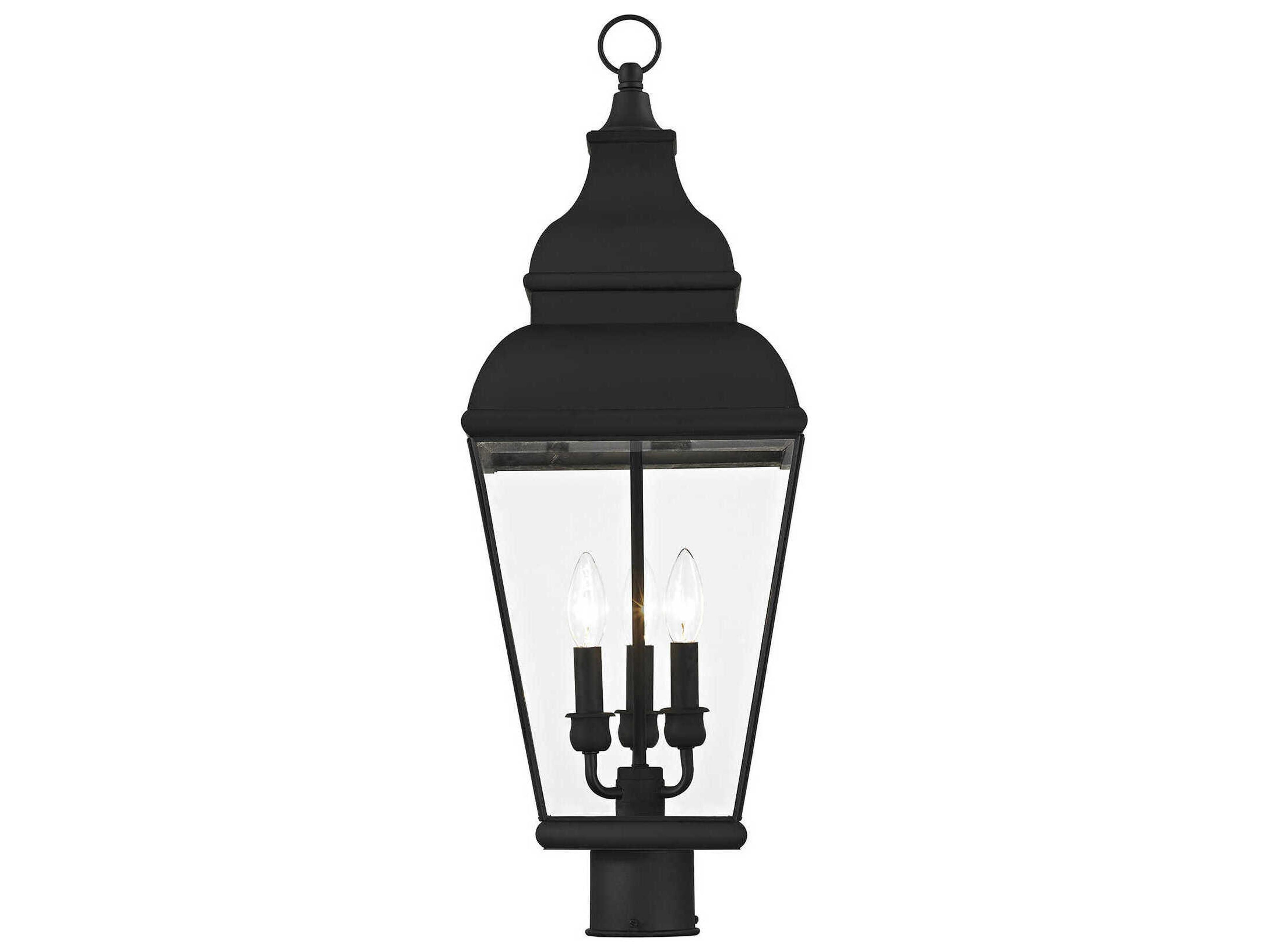 Livex Lighting Exeter 3 - Light Outdoor Post Light