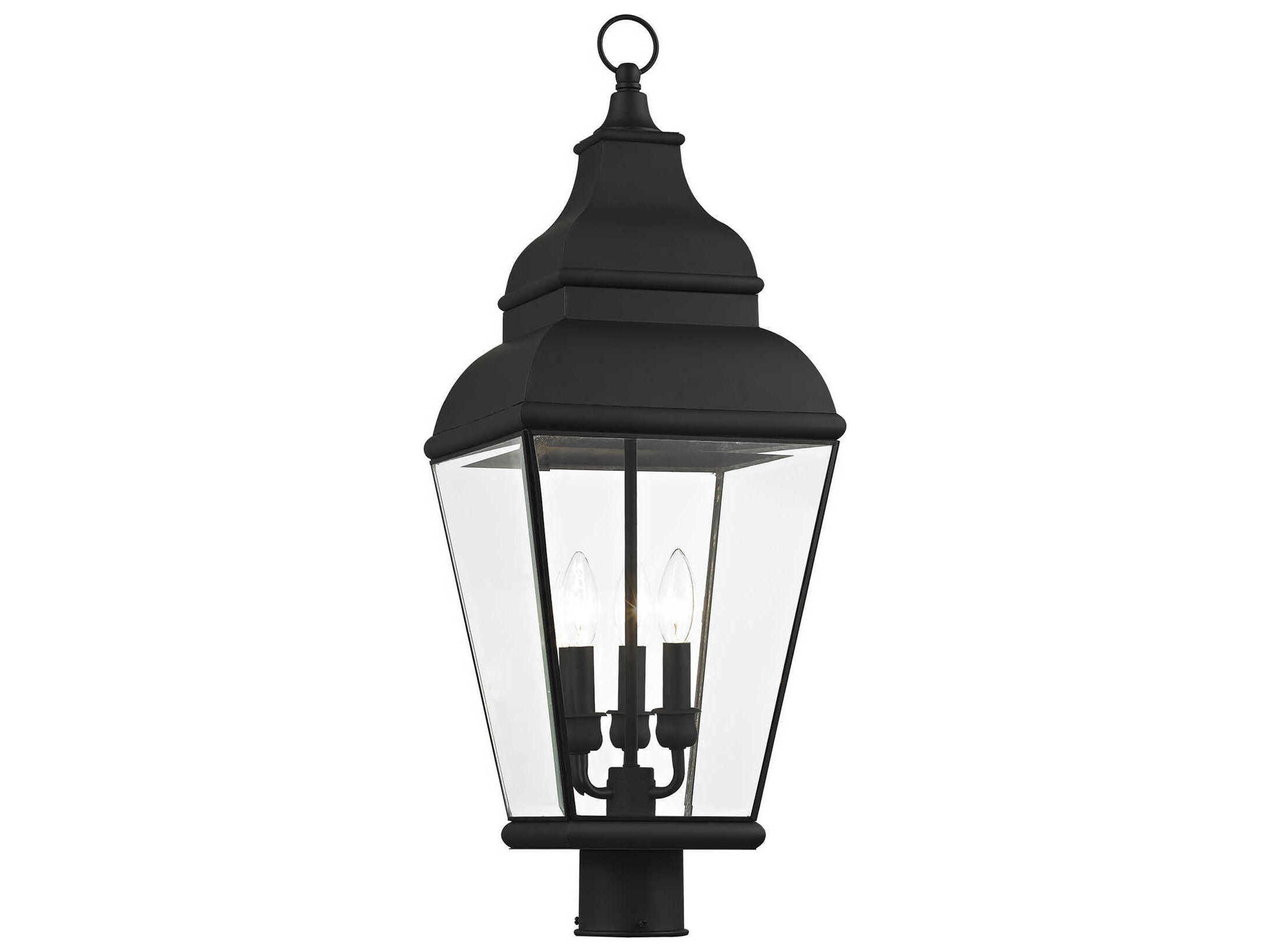 Livex Lighting Exeter 3 - Light Outdoor Post Light