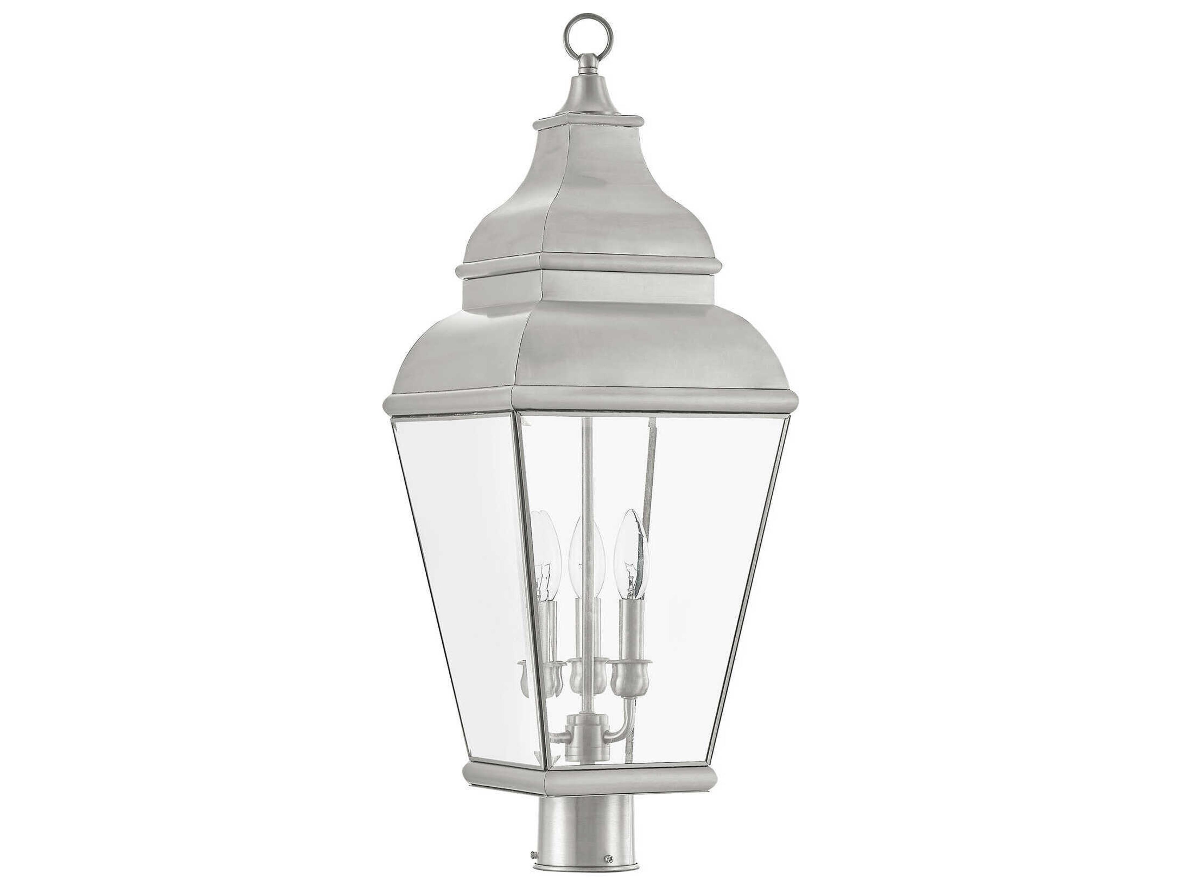 Livex Lighting Exeter 3 - Light Outdoor Post Light