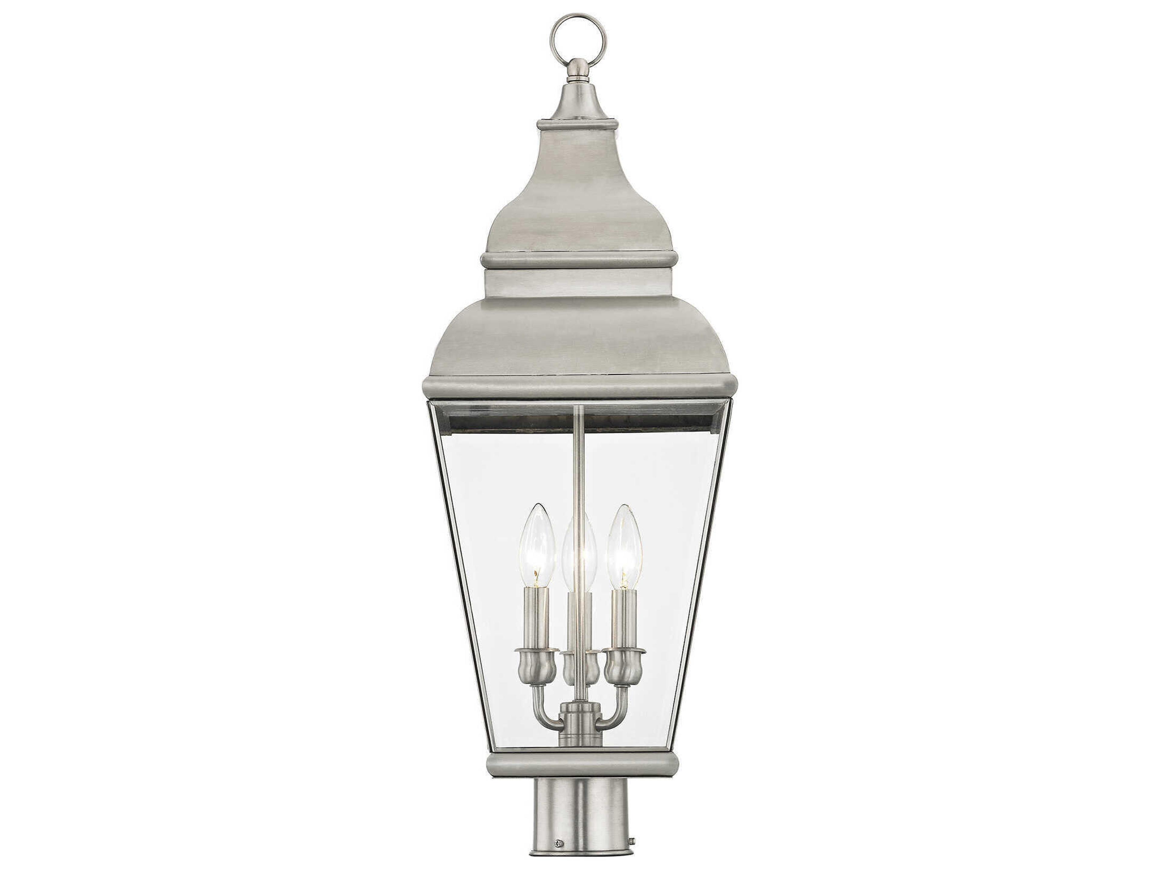 Livex Lighting Exeter 3 - Light Outdoor Post Light