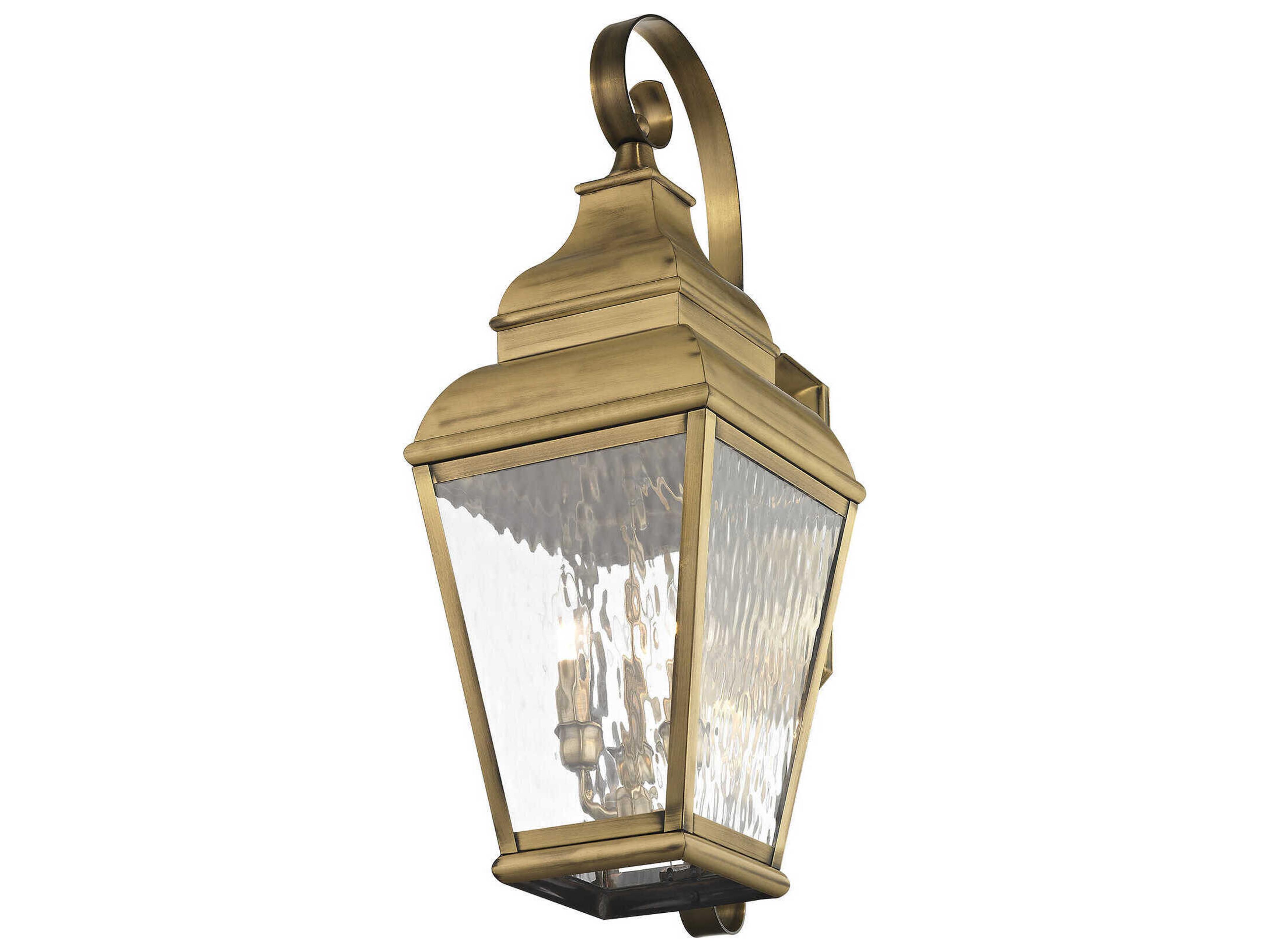 Livex Lighting Exeter 3 - Light Outdoor Wall Light