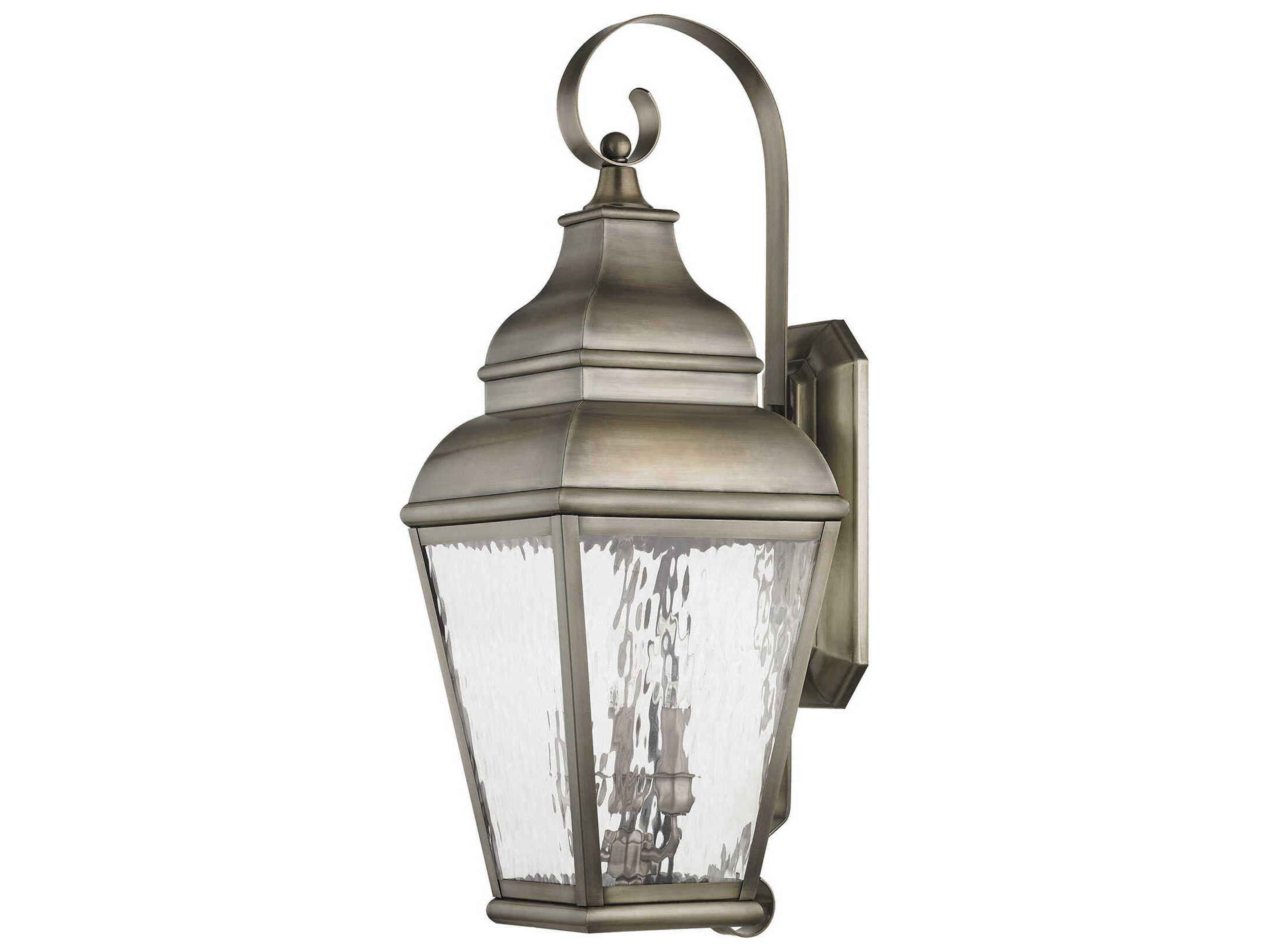 Livex Lighting Exeter 3 - Light Outdoor Wall Light