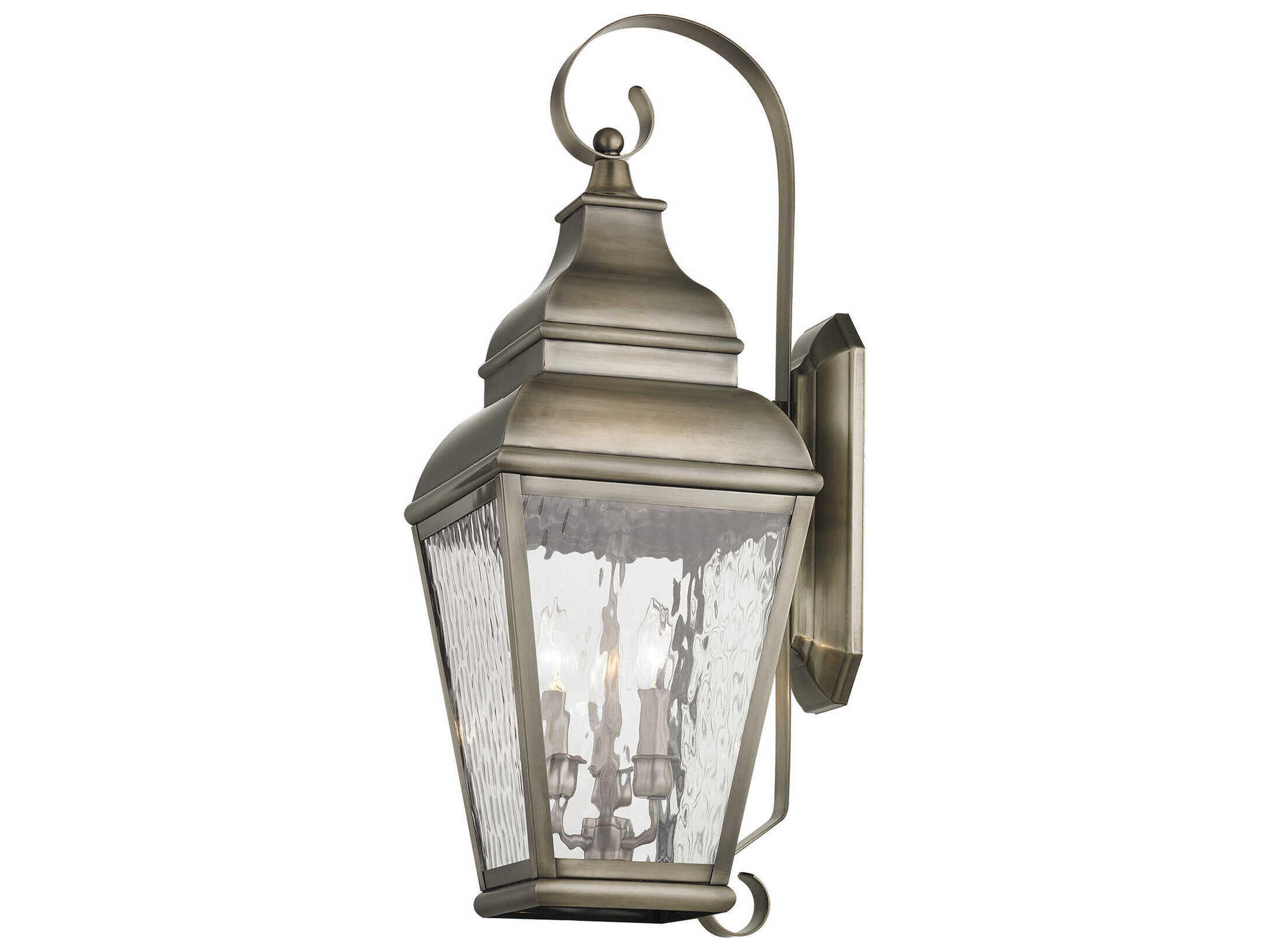 Livex Lighting Exeter 3 - Light Outdoor Wall Light