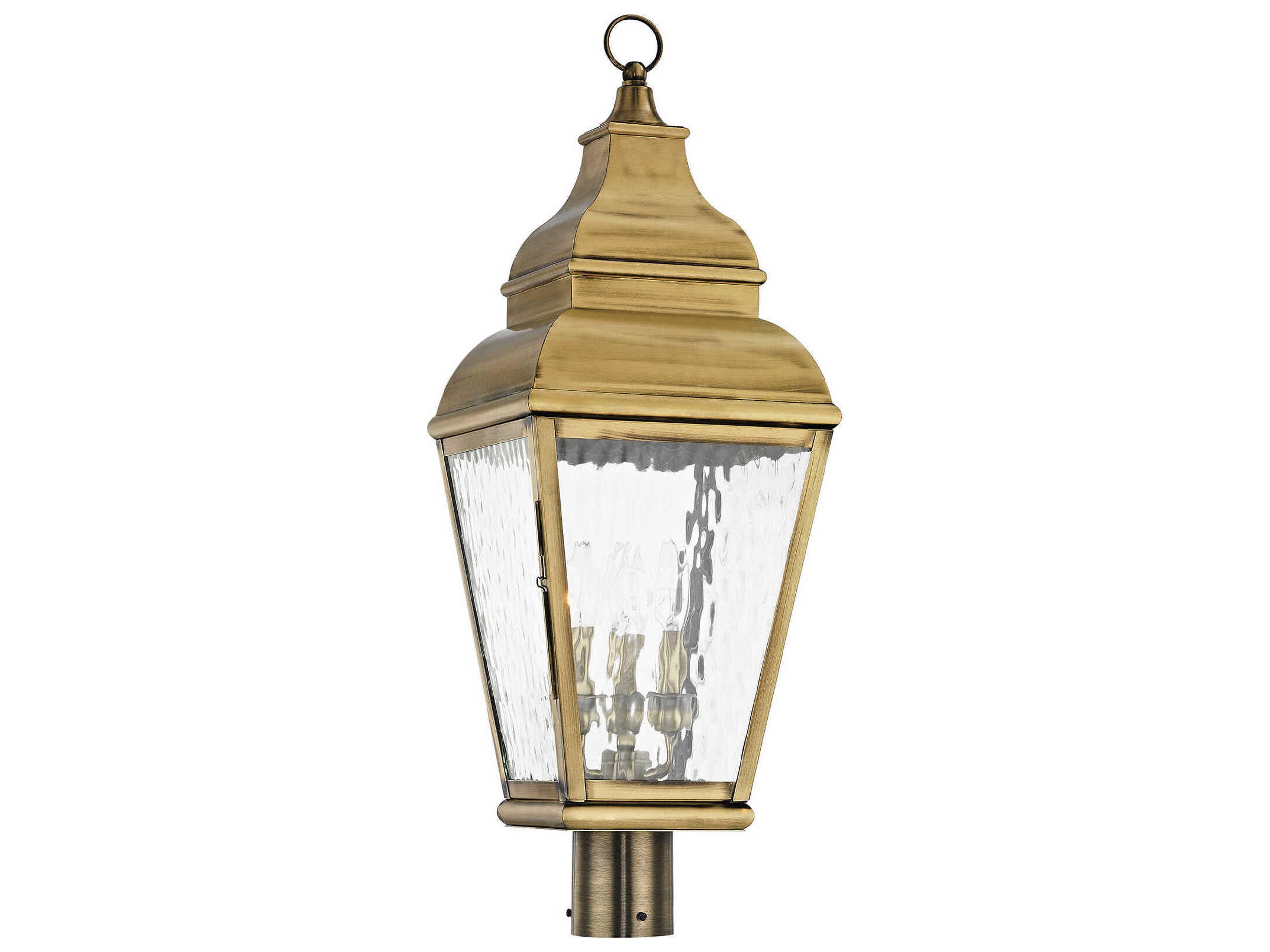 Livex Lighting Exeter 3 - Light Outdoor Post Light